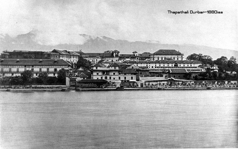 Old Nepal - Photos & Images - Thapathali Durbar in the mid 1880s. The ...