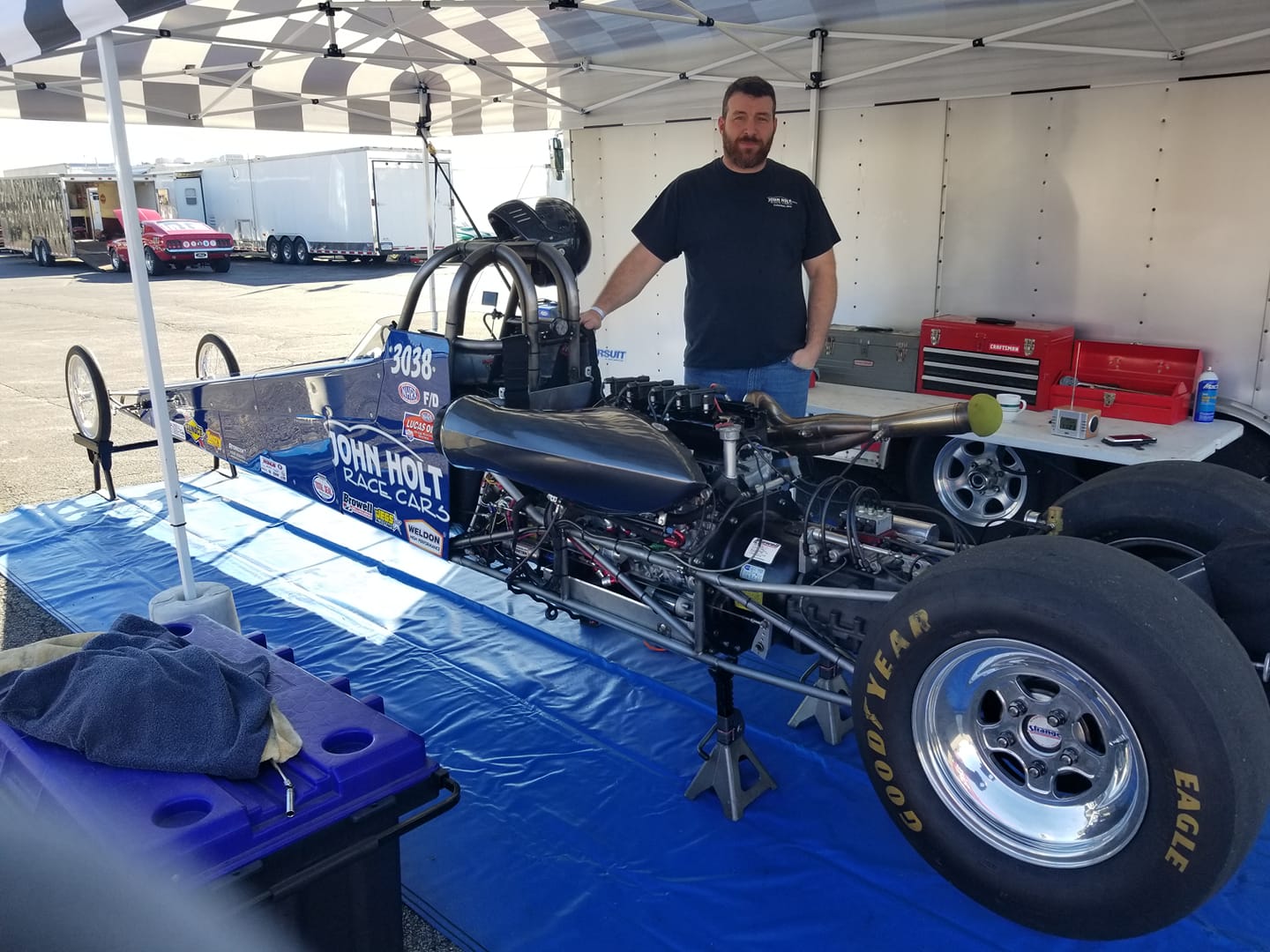 At the... - Andrew Holt Competition Eliminator Racing Team