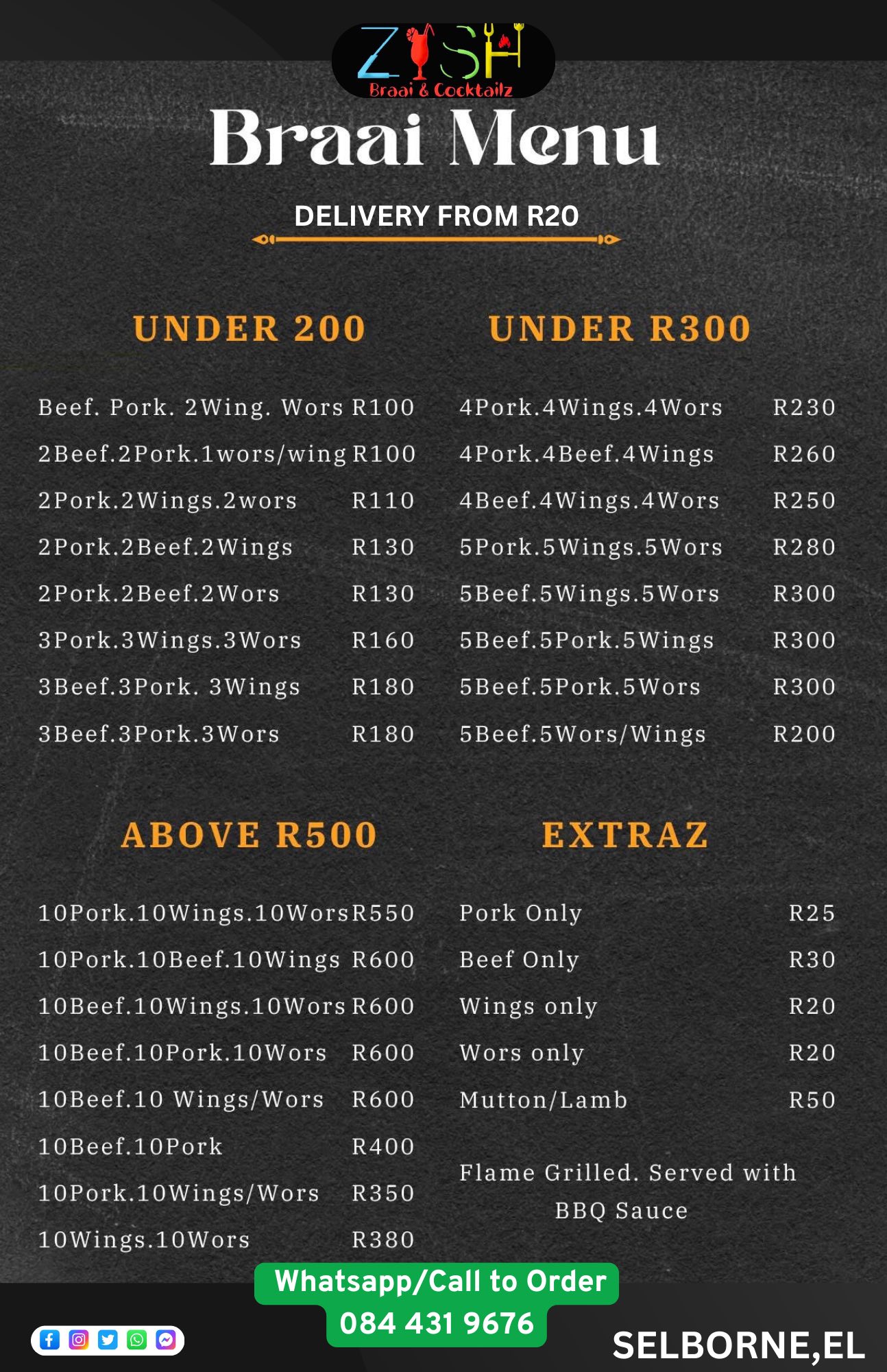 Zish Braai Ne Cocktailz added a... - Zish Braai Ne Cocktailz