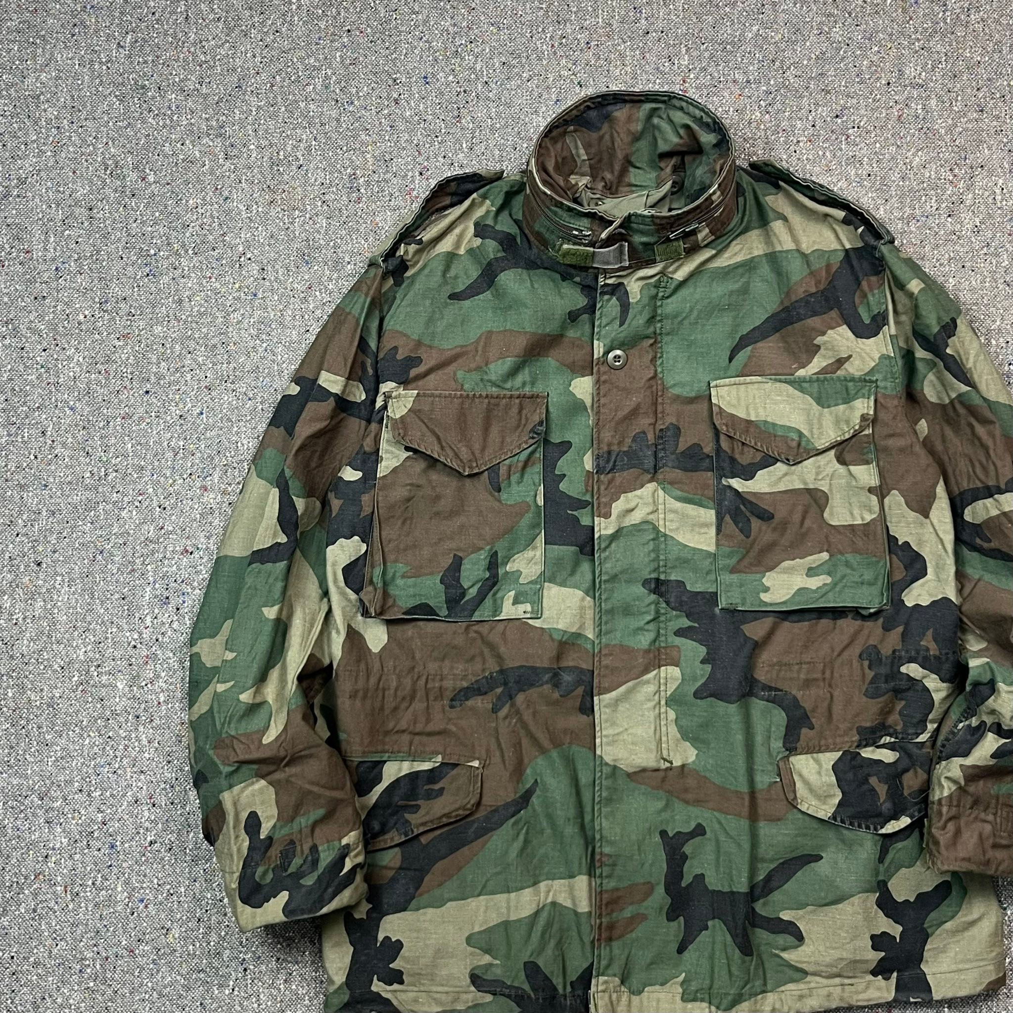 1989 US Army Woodland M-65 field jacket for sale