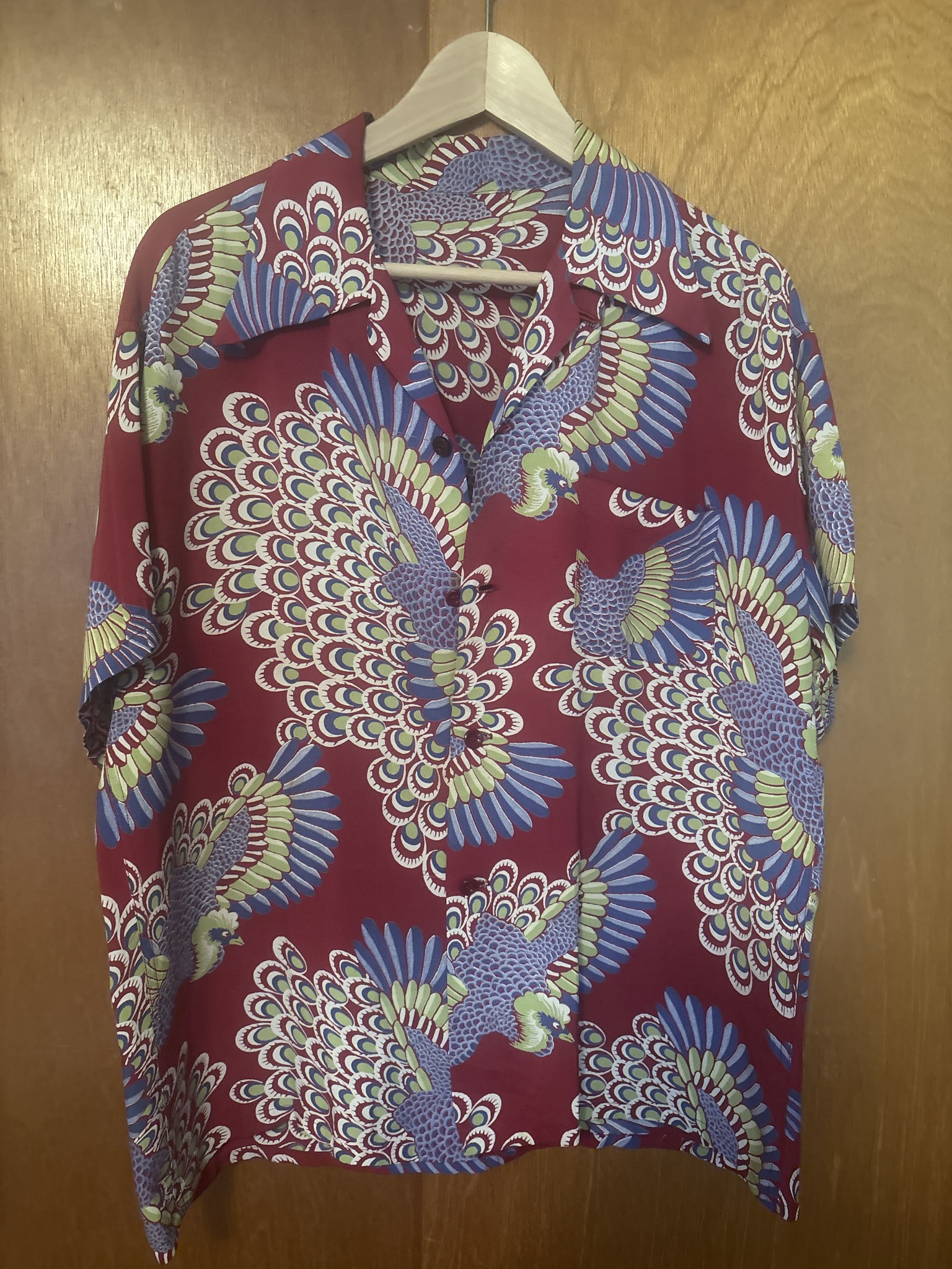 Bought this 50's (?) penney's aloha shirt, almost brand new looking!