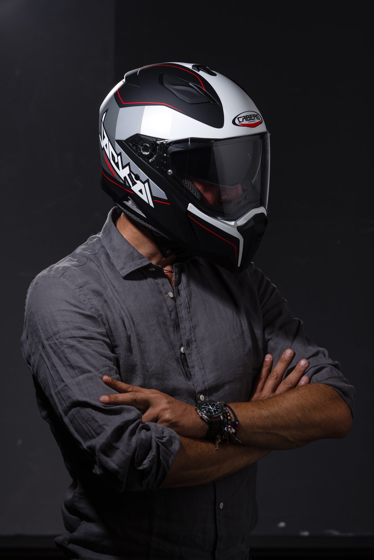 Caberg Droid Blaze - Matt Black Red Fluo! Promotion Price: $339