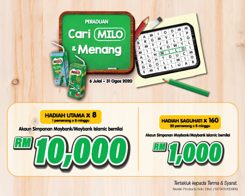 Sertai Peraduan Cari Milo Menang Contests In Malaysia Facebook