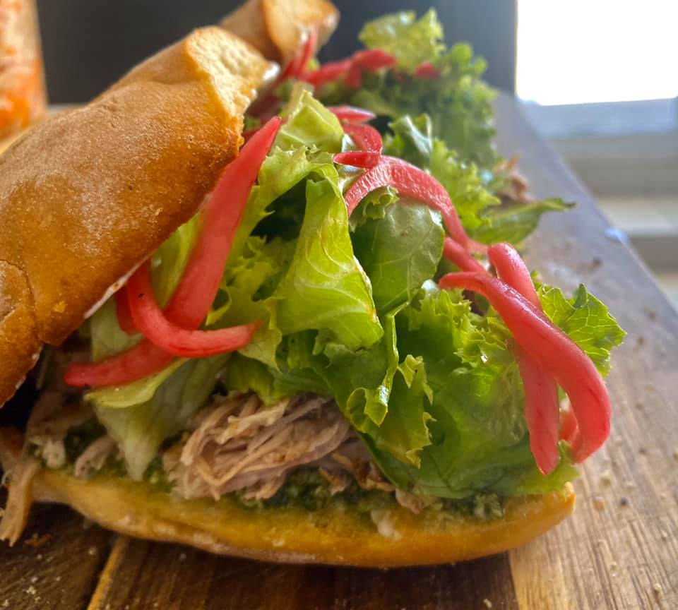 El Bulevar, Cerdo Rostizado Pesto de... - Clark's Open Table