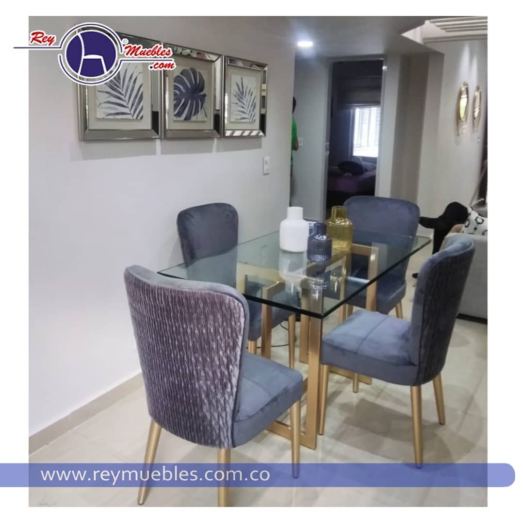 Rey Muebles - Lindo comedor minimalista elegante...