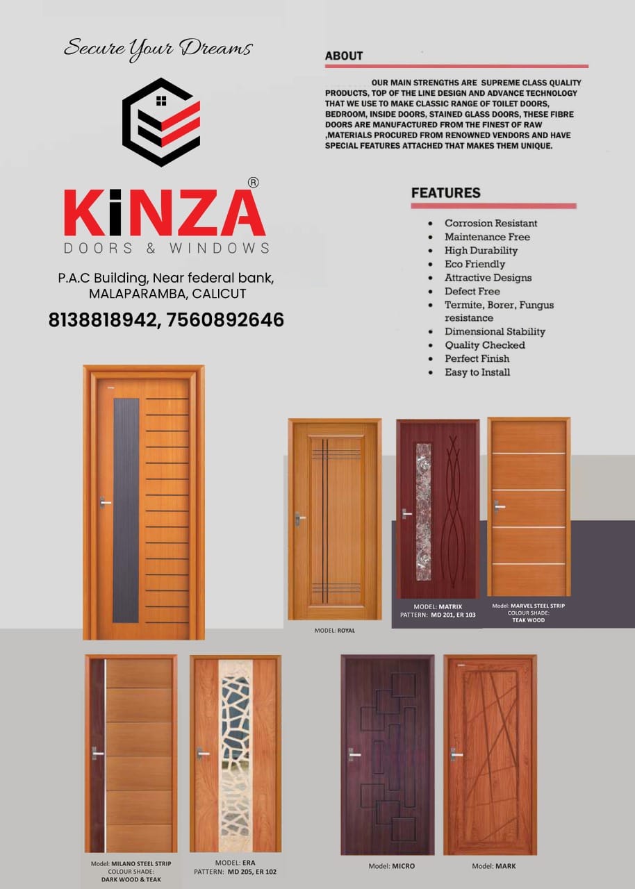 KINZA Steel doors Calicut