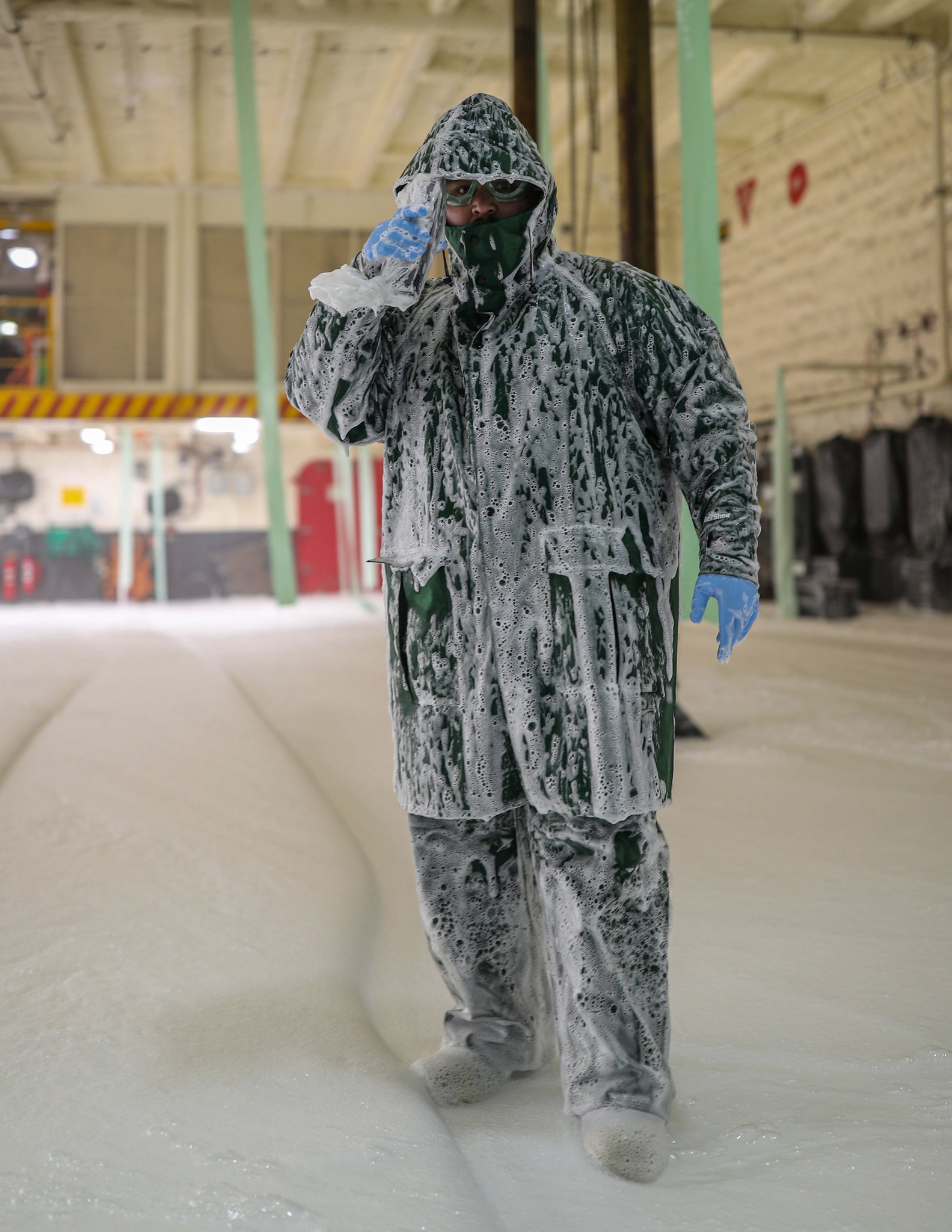 Testing the AFFF System! USS... - U.S. Fleet Forces Command