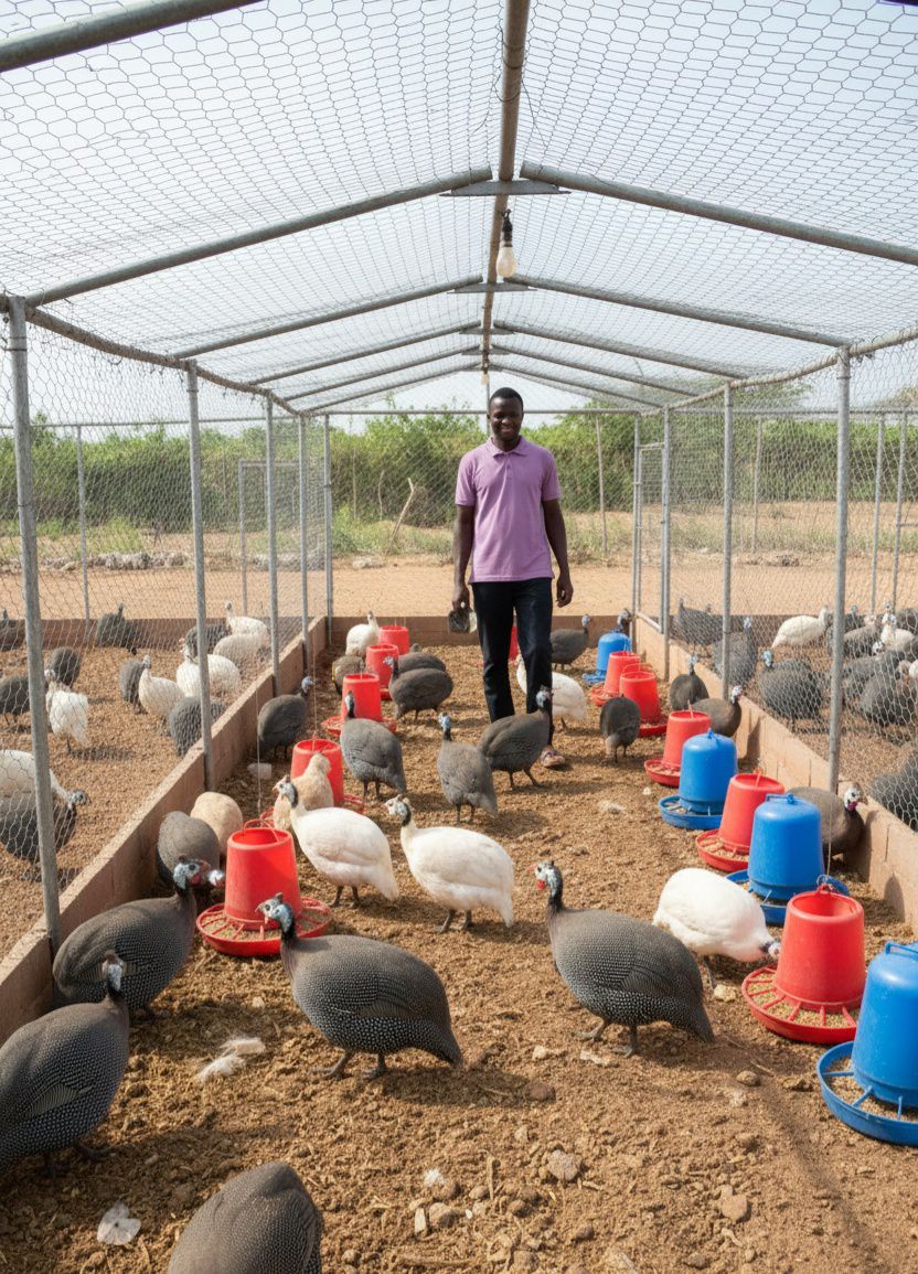 Nasara - THE SECRET TO GETTING MORE EGGS FROM YOUR GUINEA FOWL The key ...