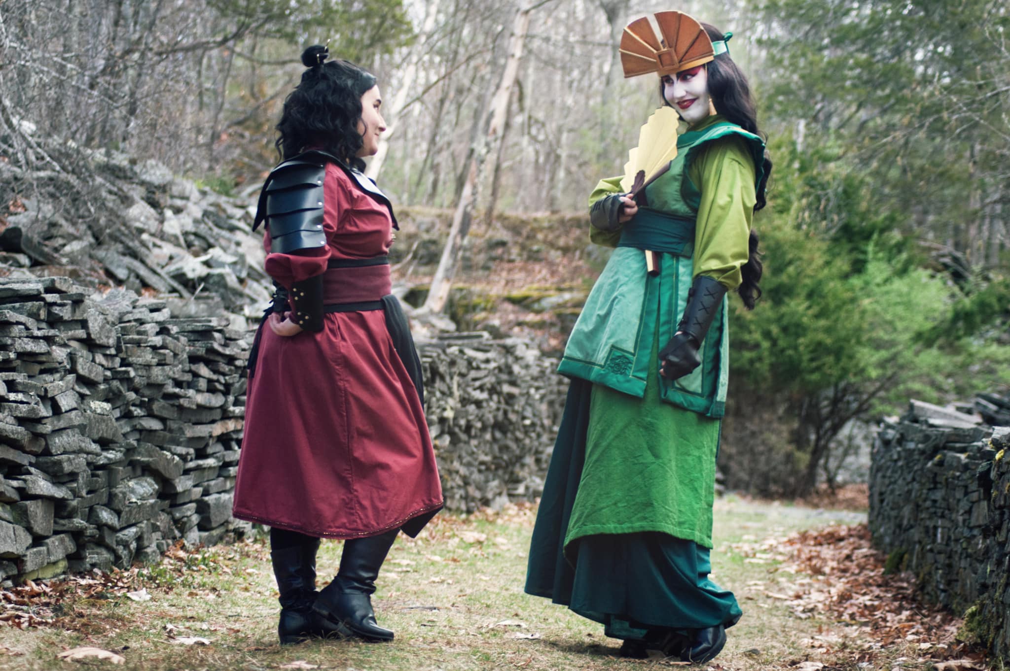 Some Rangi and Kyoshi shenanigans... - Lothlorien Cosplay