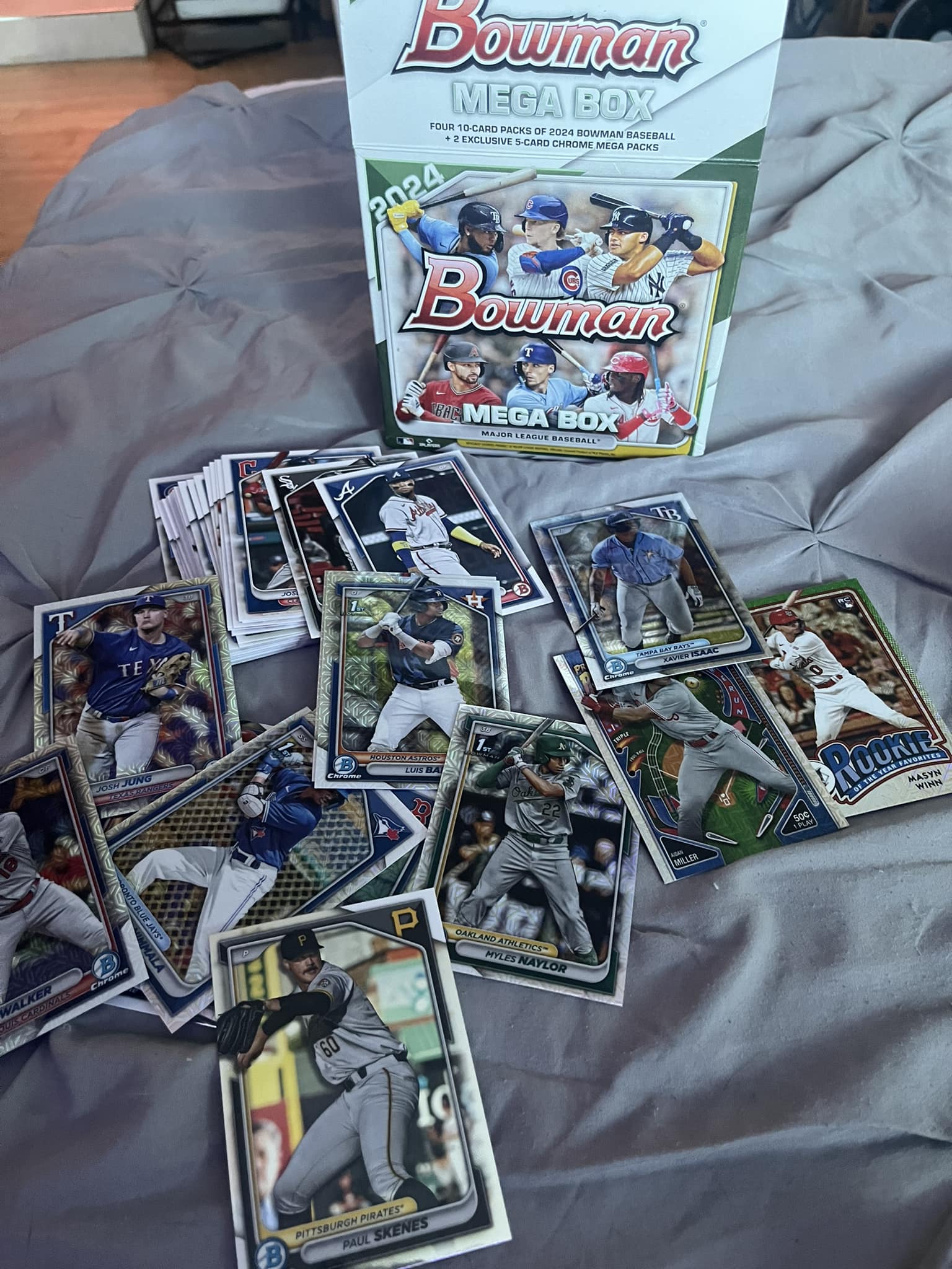 Random Sports Cards Bulk Lot (100 Cards) Baseball Basketball