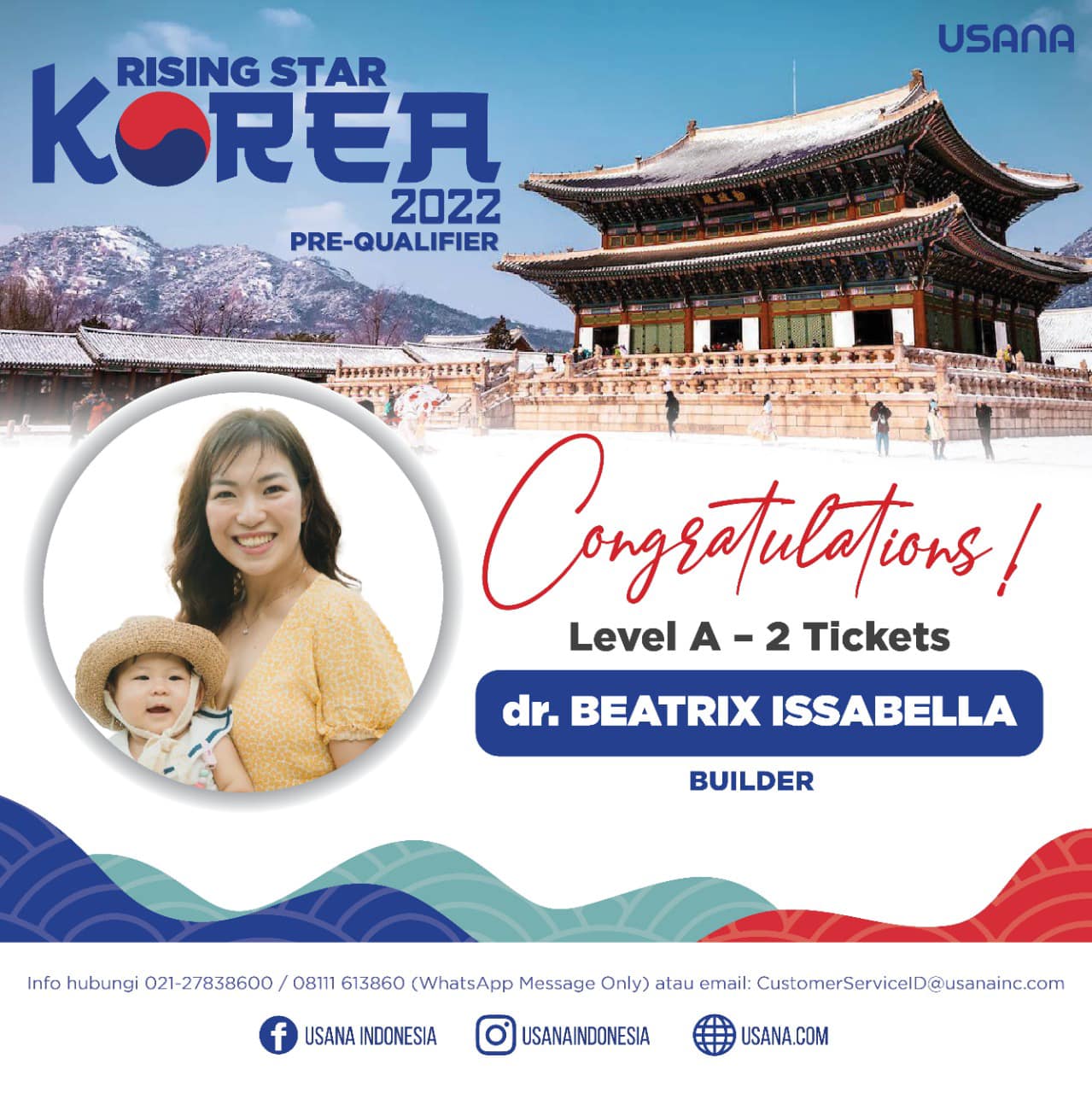 USANA Indonesia - Congratulations Rising Star Korea... | Facebook