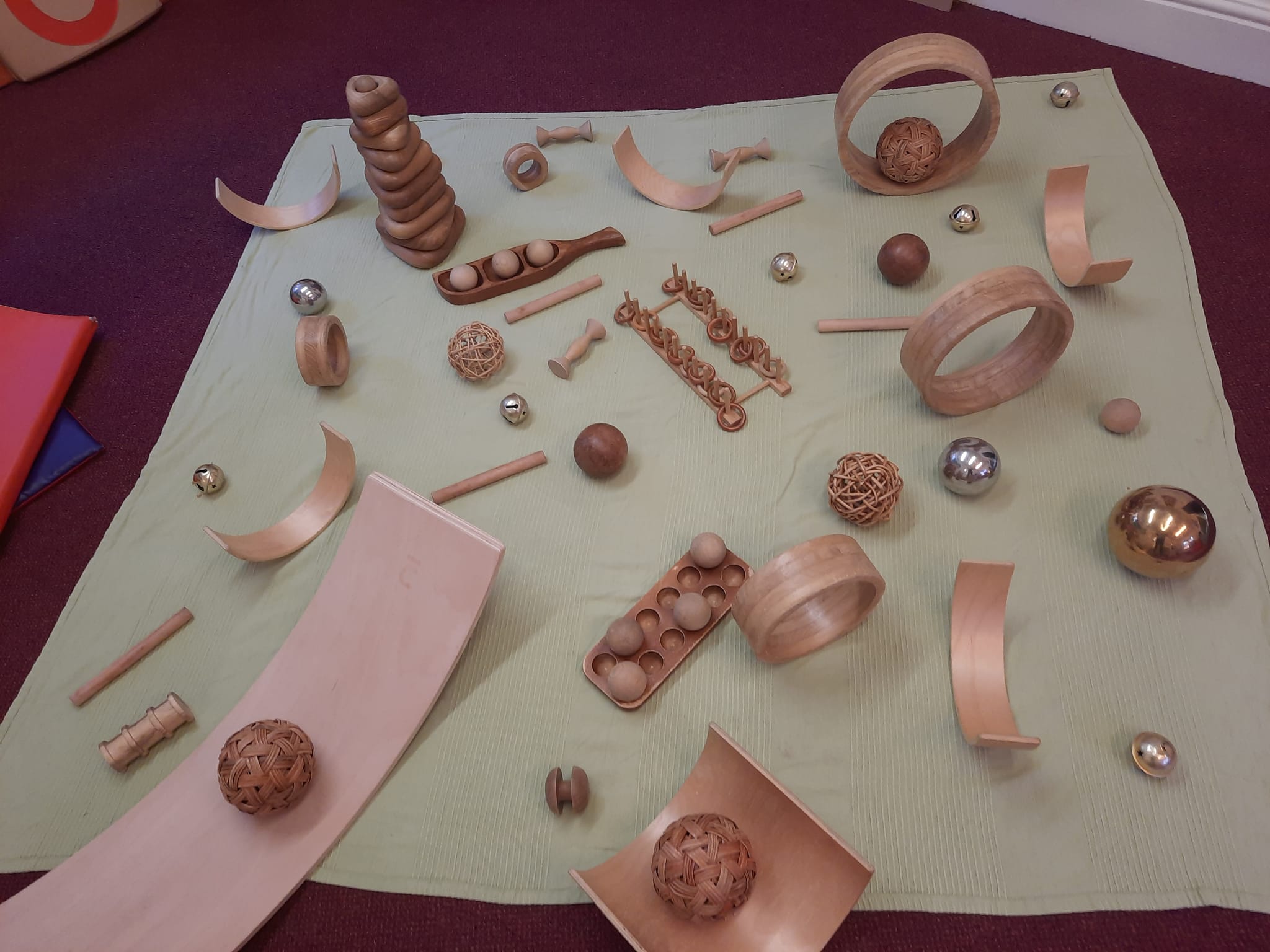 A rolling provocation for our Baby... - Field House Nursery | Facebook