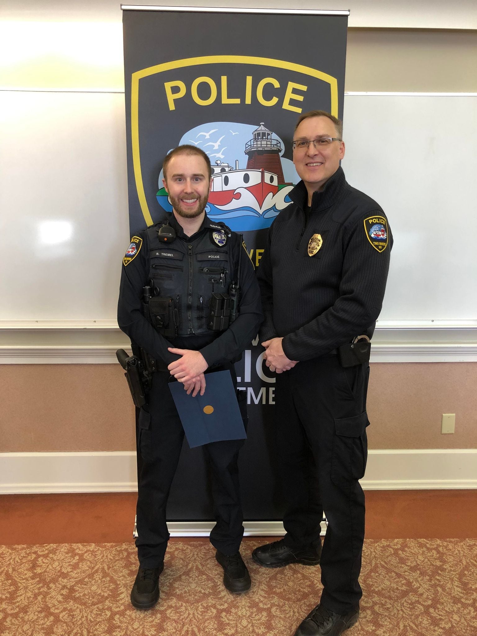 On 3/14/22 Chief Kohlmeier... - Two Rivers Police Department