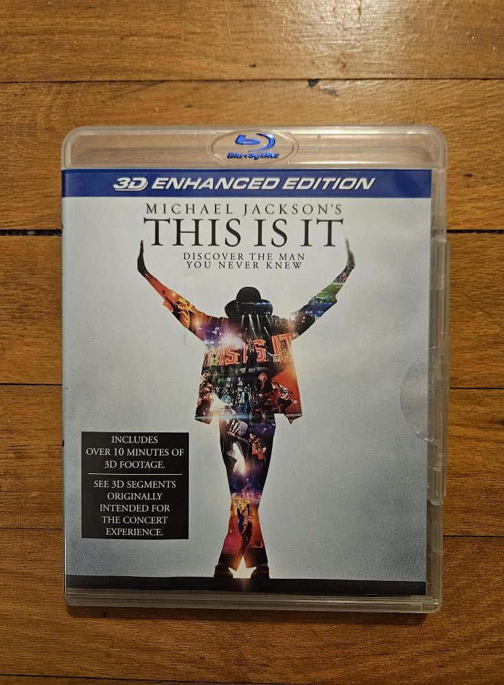 Tonight's 3D feature is This Is It