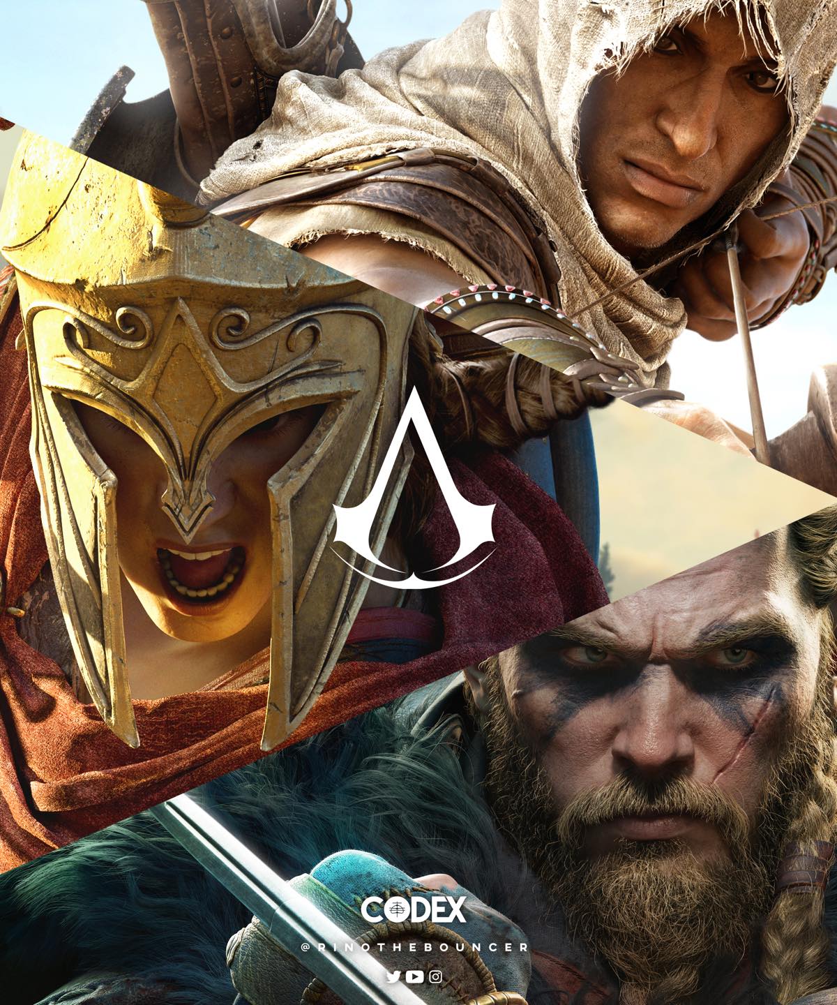 CODEX - #AssassinsCreed Antiquity Trilogy⚔️ Origins...