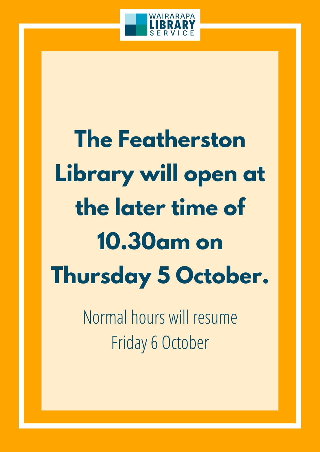 Featherston Library... - South Wairarapa District Council