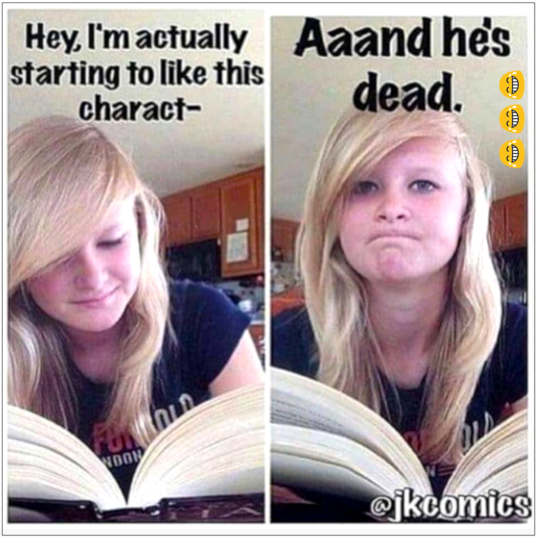WritersLife.org - 😅 Oooops! Sorry... 😂 😂 😂 😅 😆 . 📸: jkcomics . 🟢 Grab ...