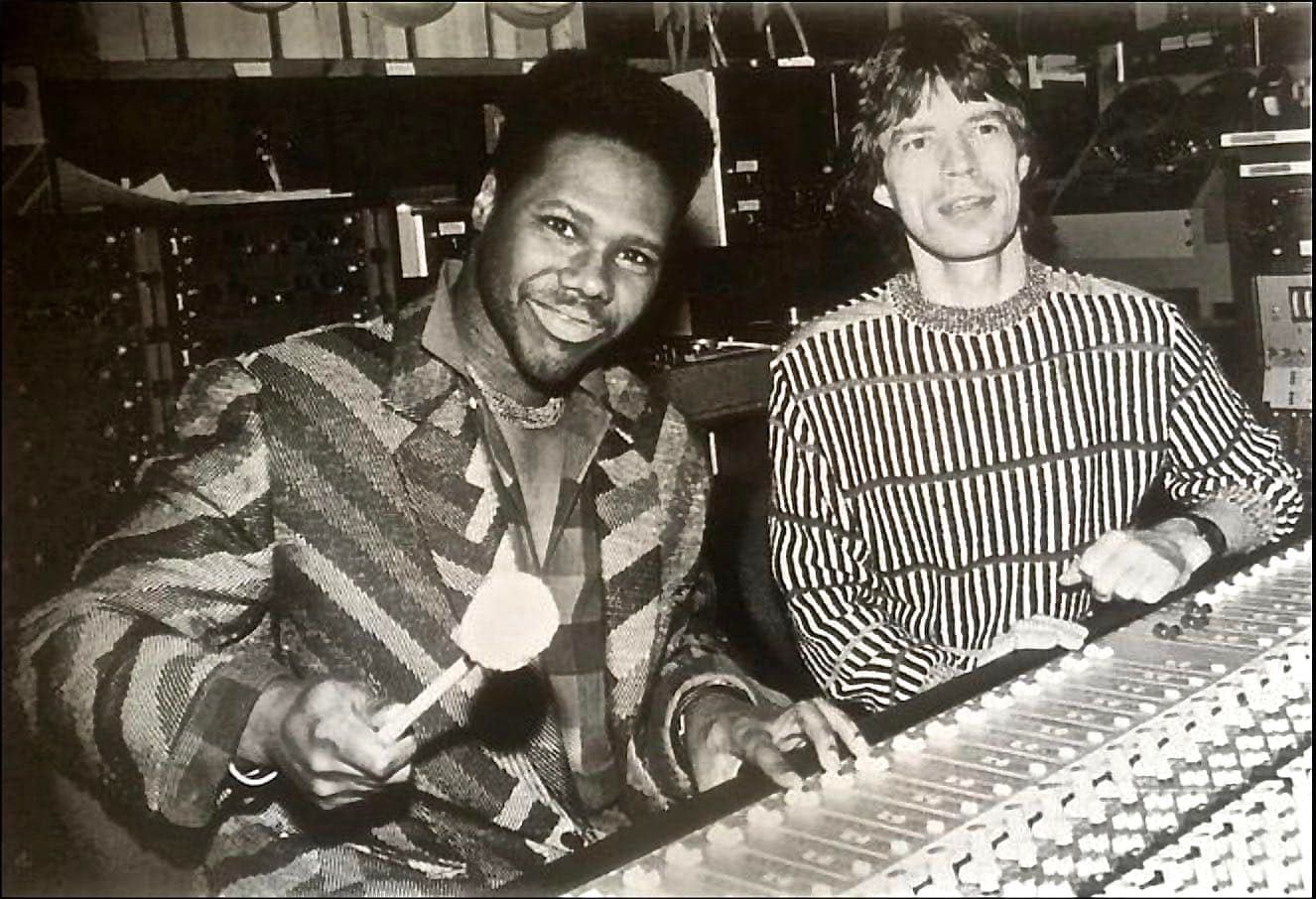 Mick Hucknall and Nile Rodgers finally crossed paths! (?: Simply Red)