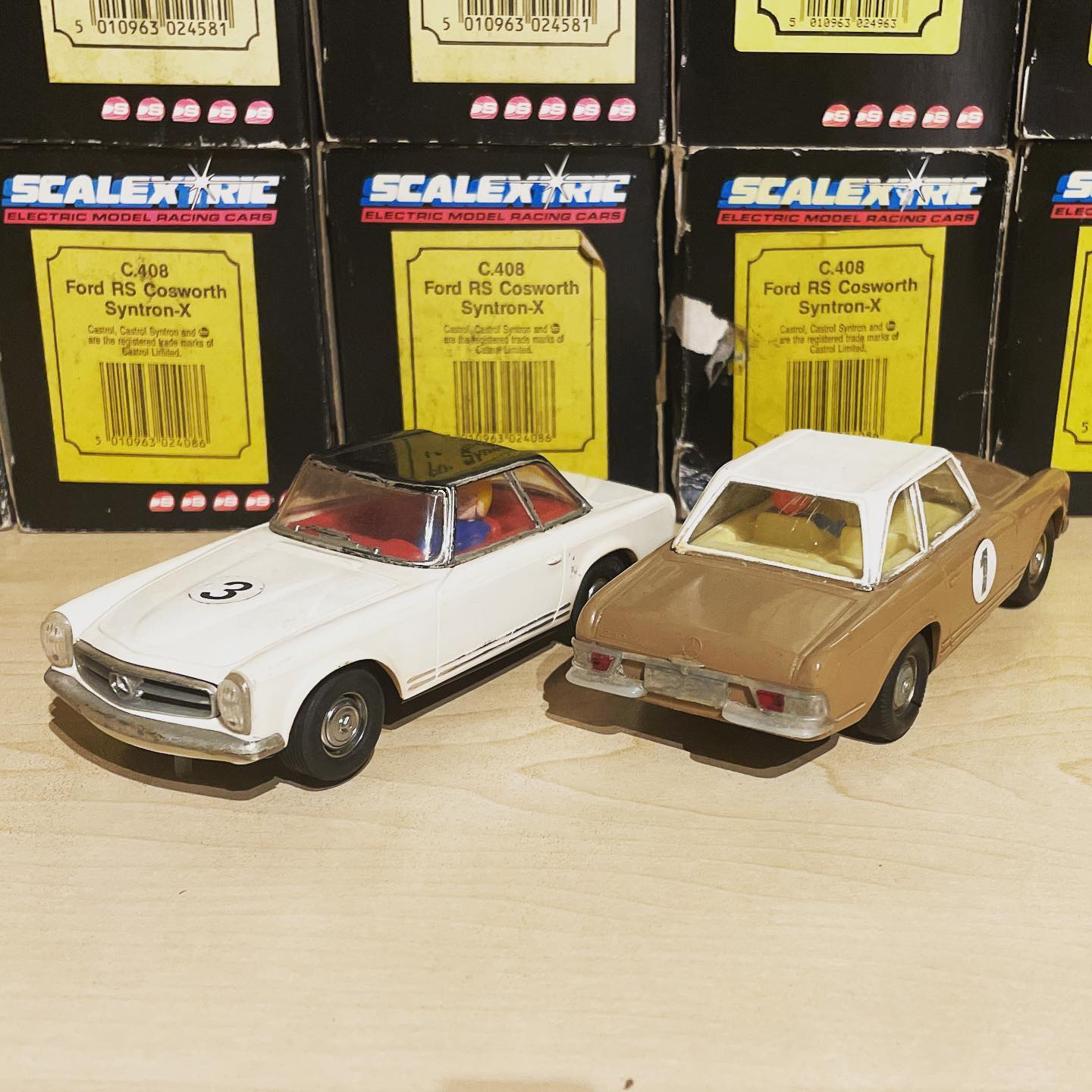 Voiture Scalextric Lamborghini Miura C17 - Occasion Avec Boîte Plastique