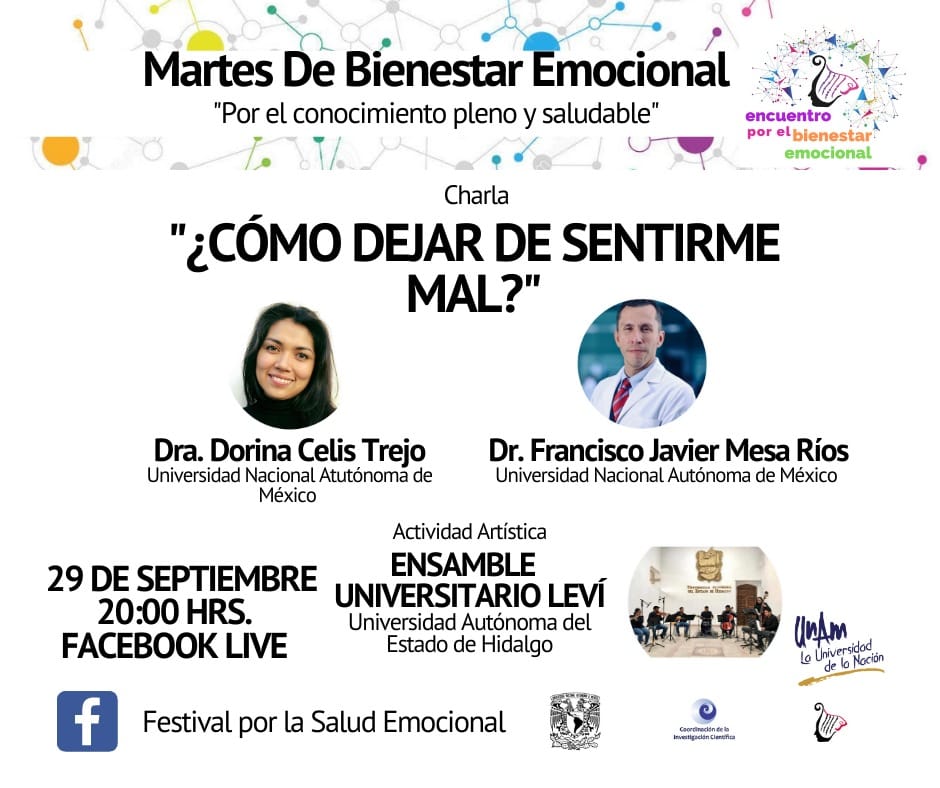 Festival por la Salud Emocional - #MartesDeBienestarEmocional La Dra ...