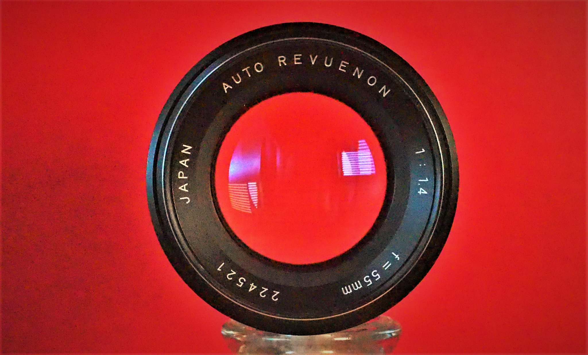 Auto Revuenon 55mm f1.4 lens review