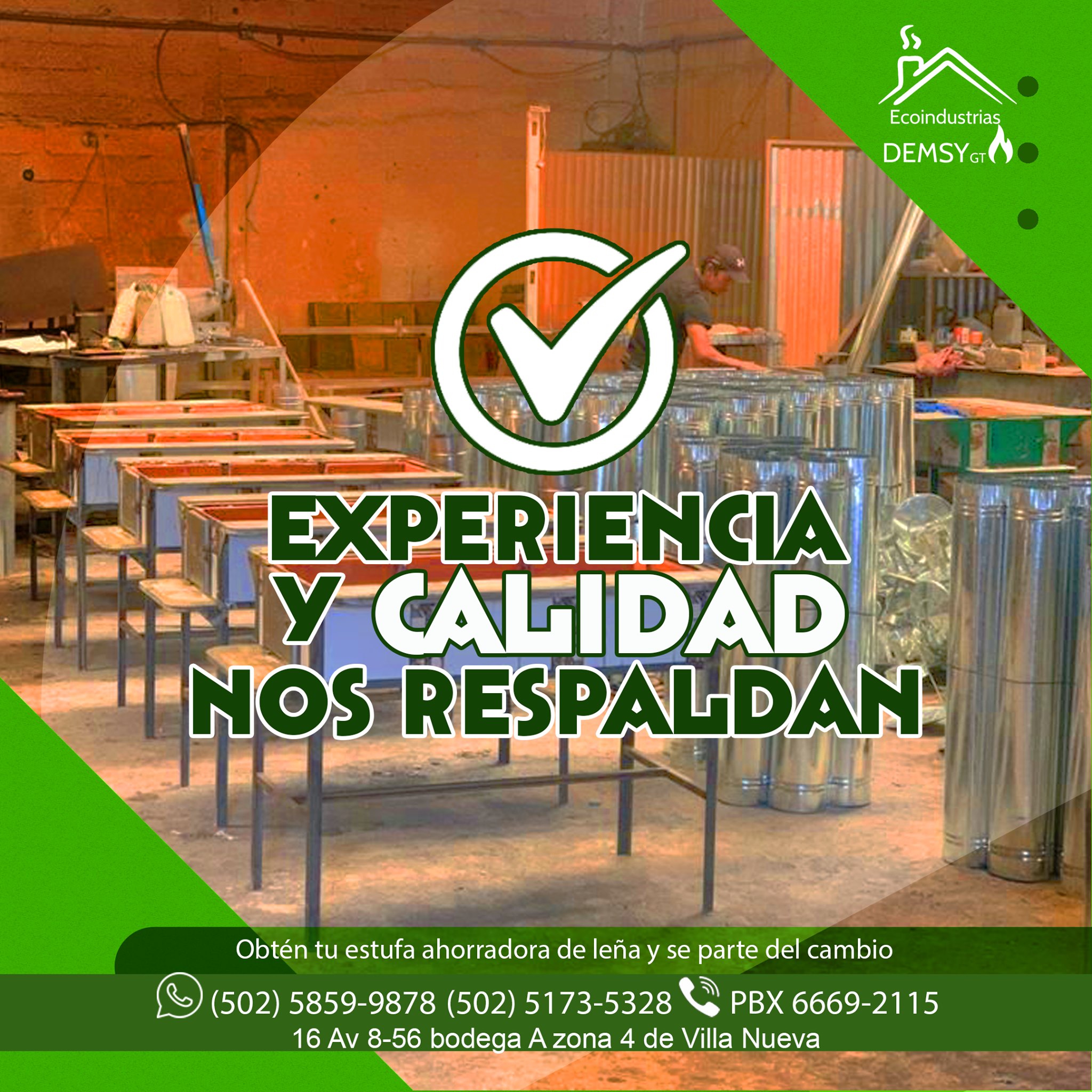 Ecoindustrias Demsy posee más de 17... - Ecoindustrias Demsy