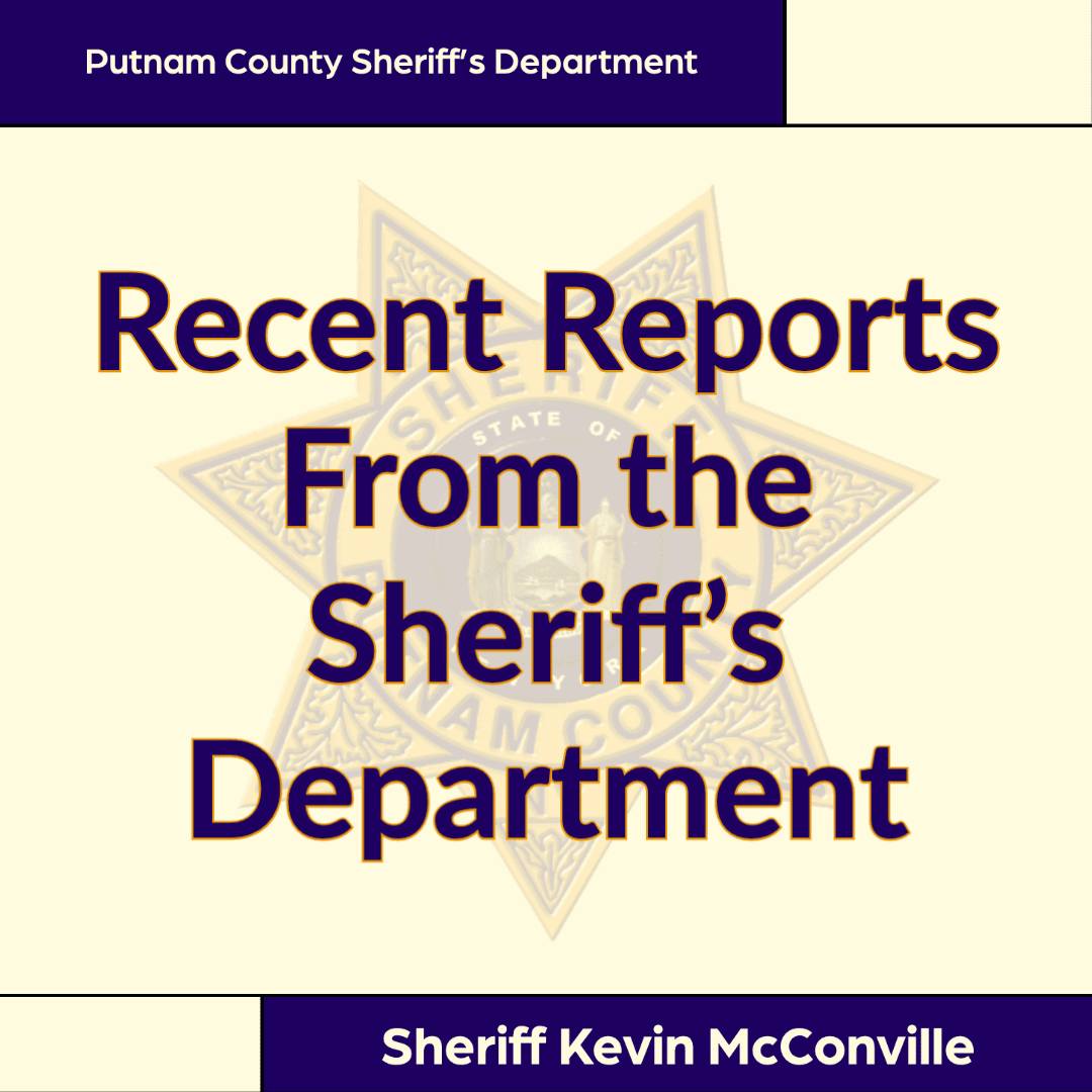 Man Arrested for... - Putnam County Sheriff's Office