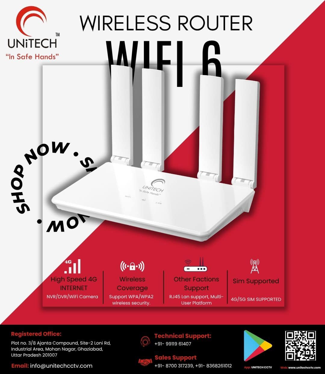 Unitech Cctv - 🔒 Your Safety, Our Priority! Introducing... | Facebook