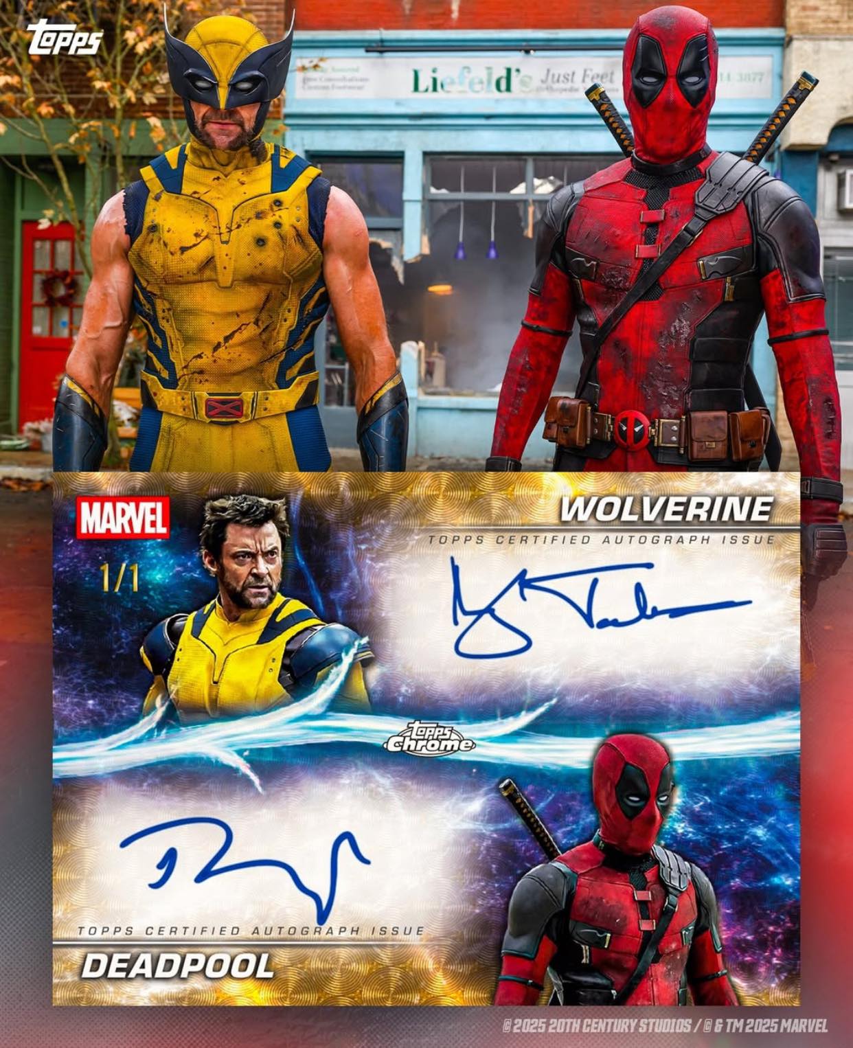 2026 DEADPOOL & WOLVERINE Topps Chrome