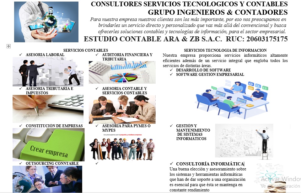 Consultores Servicios Tecnologicos Y Contables - Home