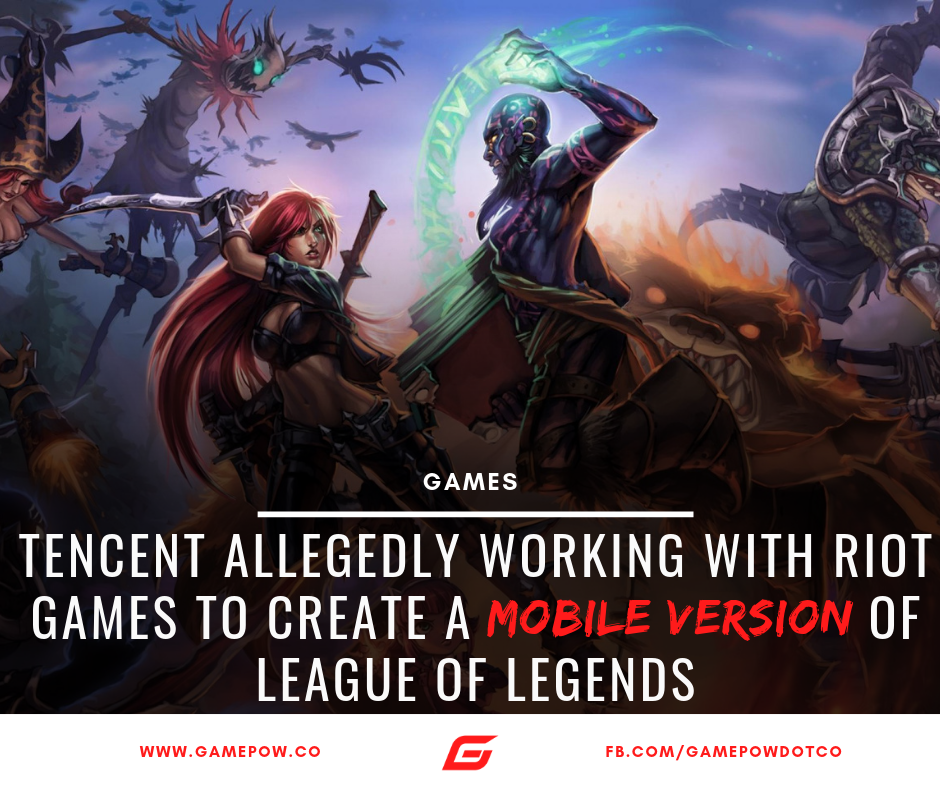 GamePOW - A recent report states that Tencent is working... | Facebook