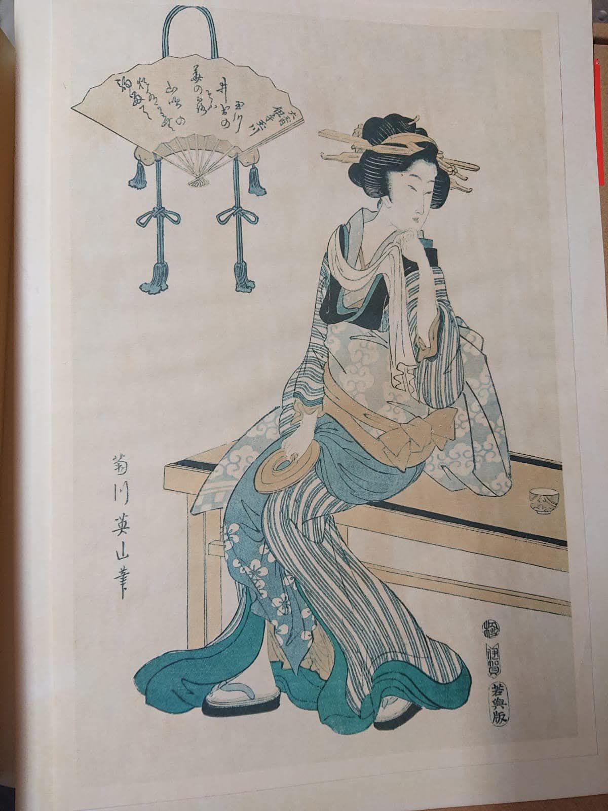 What is the value of this Japanese ukiyo-e wood block print?