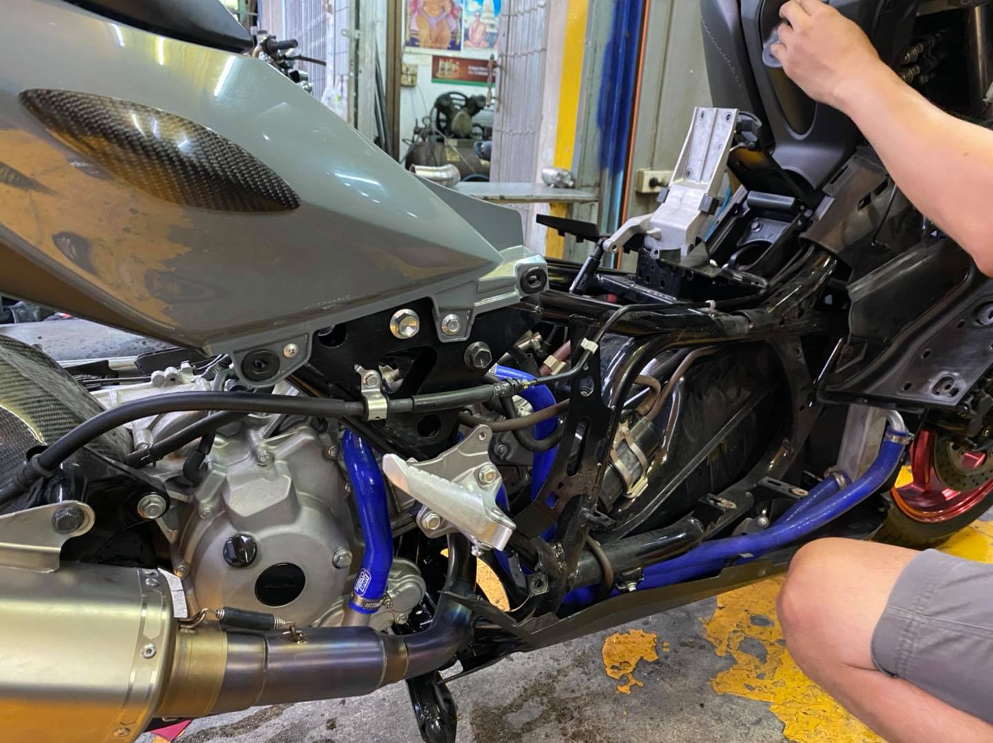 Finracingbike - ⚡️ช่วงเย็นเราก็ลุยครับสำหรับชุด Kit 400...