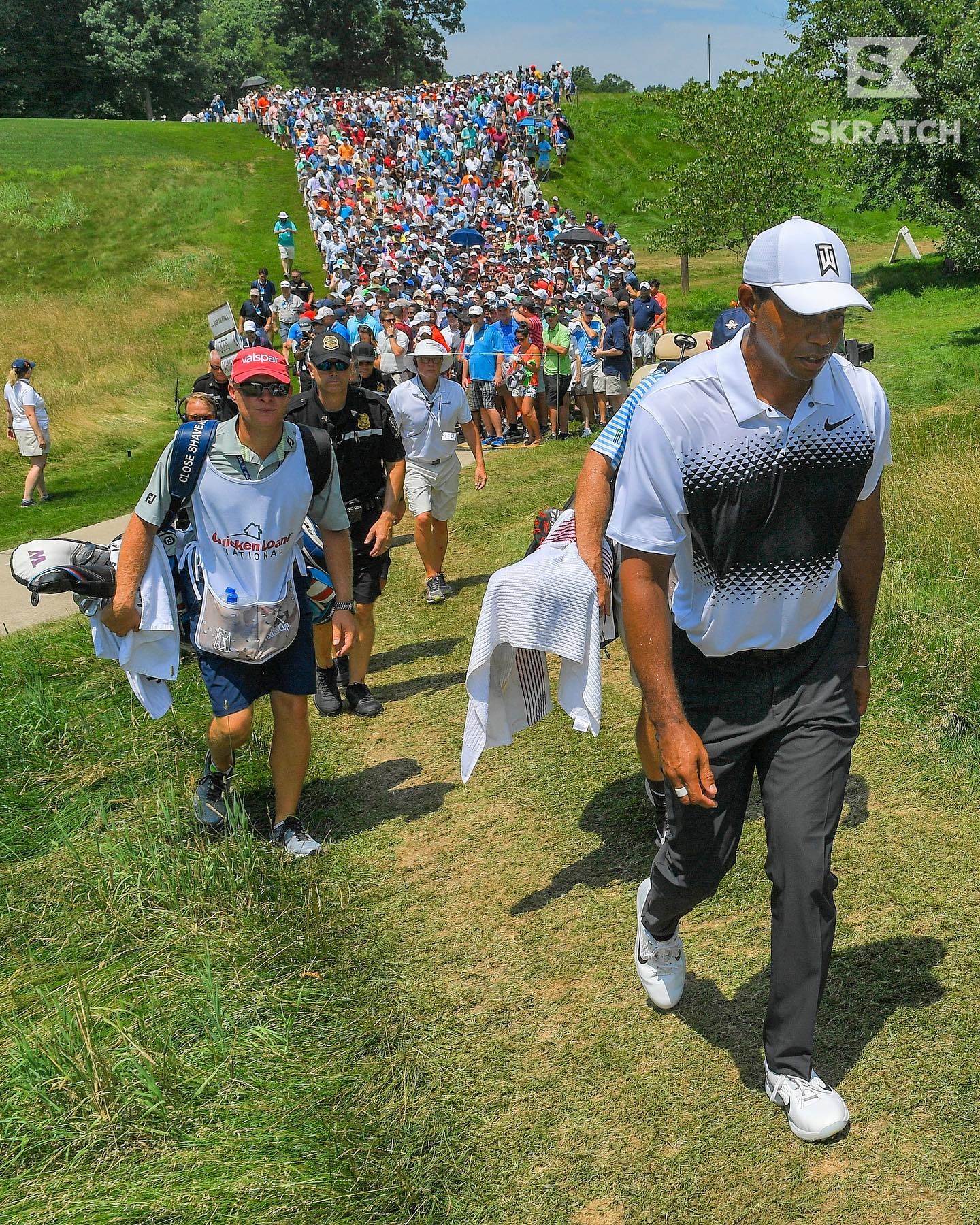Tiger's impact at TPC Potomac.