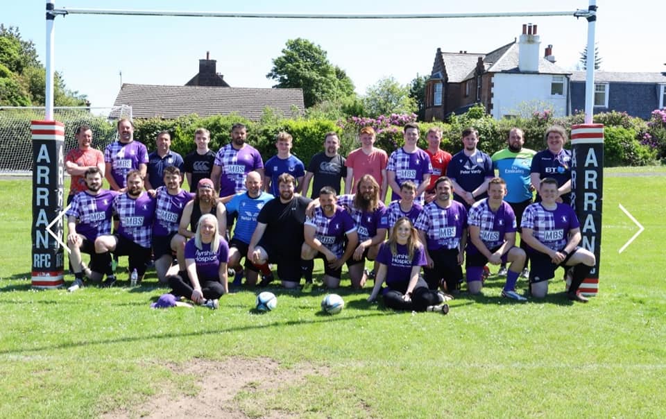 NHS All Black... - NHS All Black And Blue Rugby Team Offical