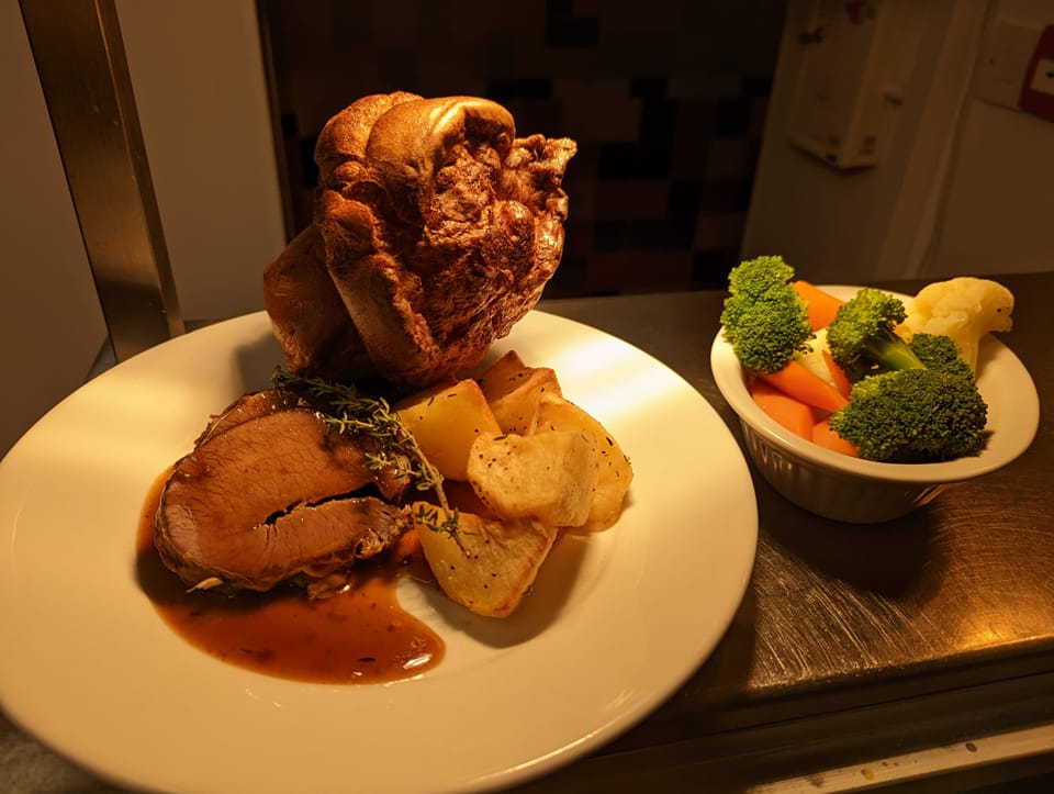 The Royal Oak - Our Sunday Roast... Slow Cooked Beef Brisket, Roasted ...