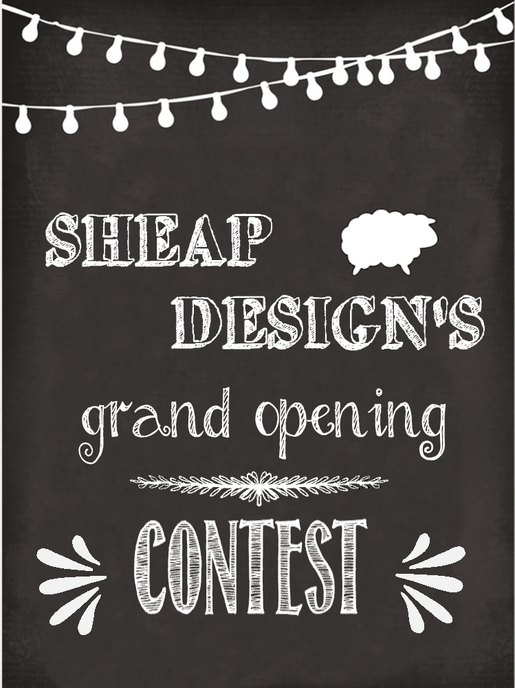 Sheap Designs - *** GRAND OPENING CONTEST*** We are...
