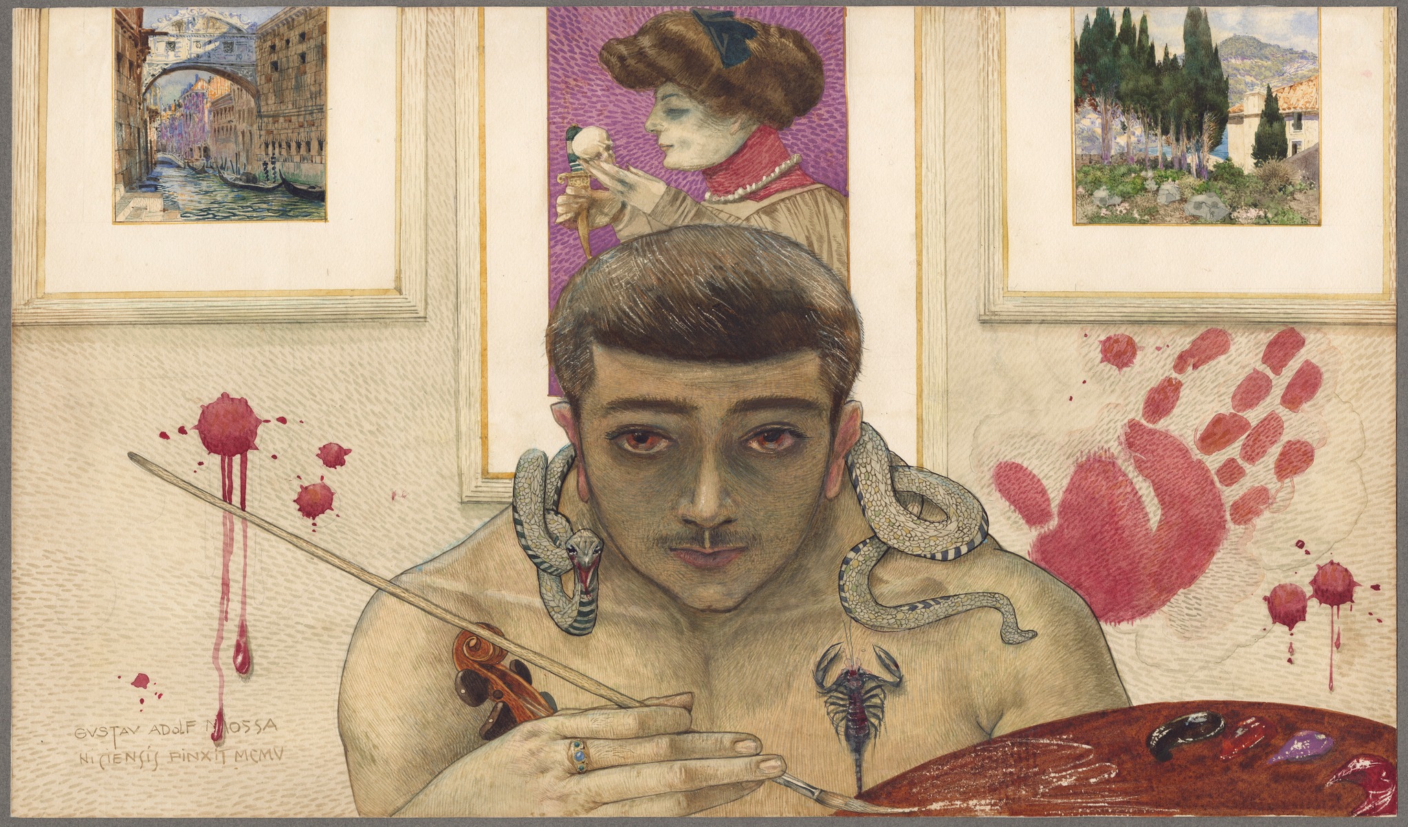Gustav-Adolf Mossa (28. I 1883 - 25. V 1971).