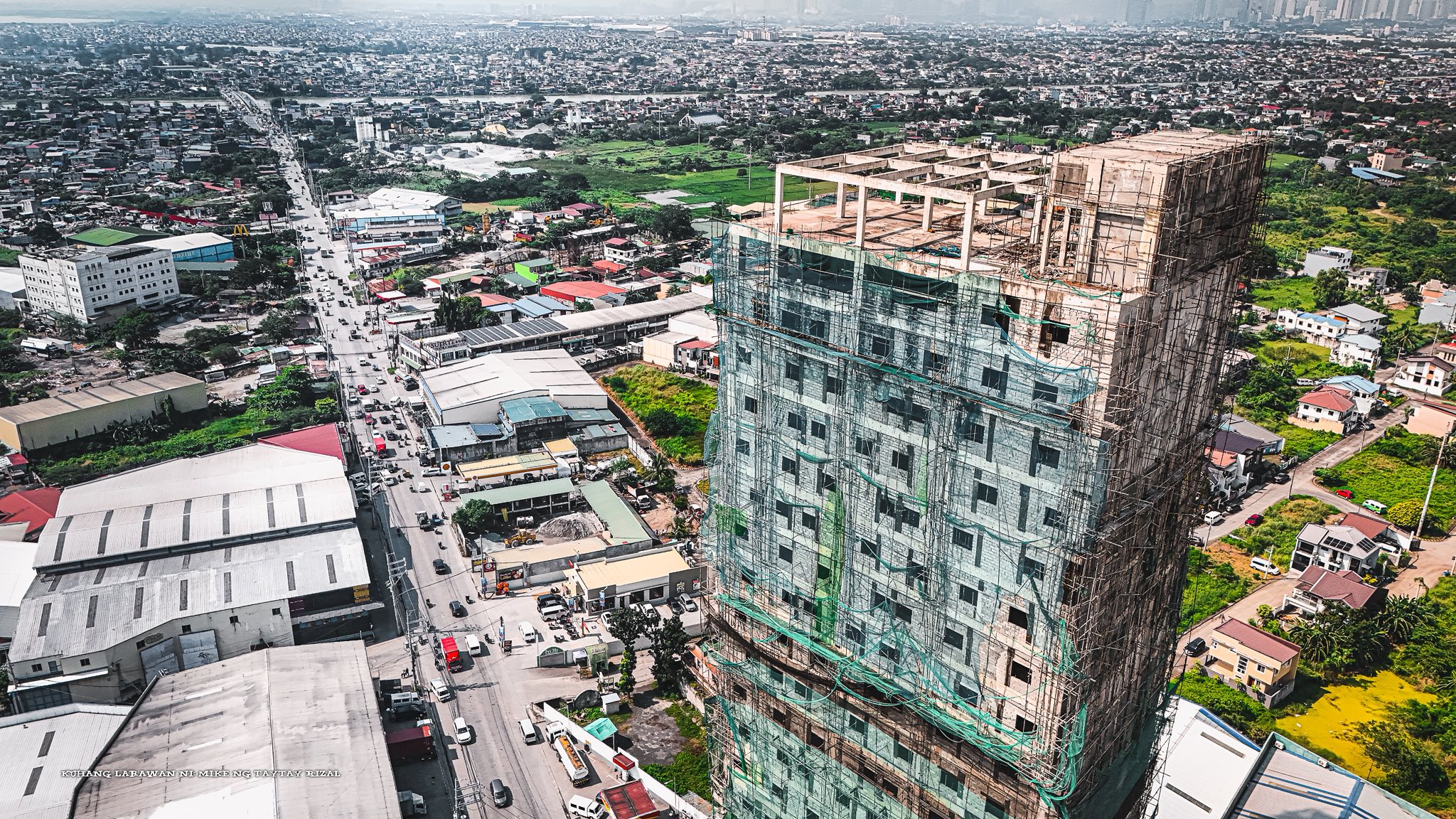 Mike Ng - “The first tallest building in Taytay, Rizal, appears to be a ...