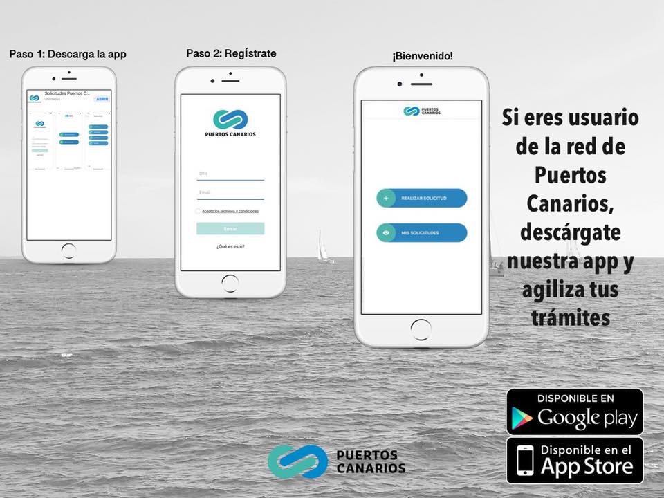 📲 Con la app de Puertos Canarios puedes... - Puertos Canarios
