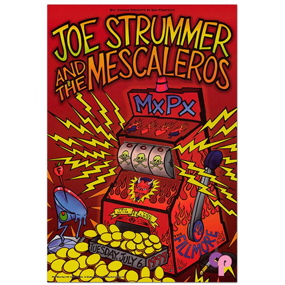 Did you see Joe Strummer play his first tour with the Mescaleros