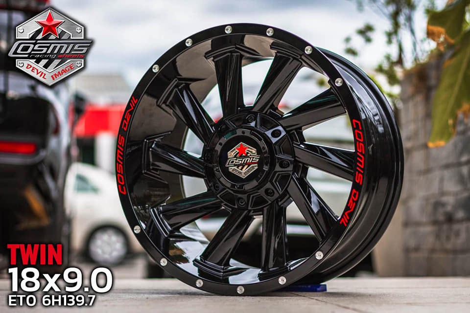 Cosmis Wheel - Twin ลายใบพัดที่หลายคนรอมาแว้ว! กับสเป็ค... | Facebook