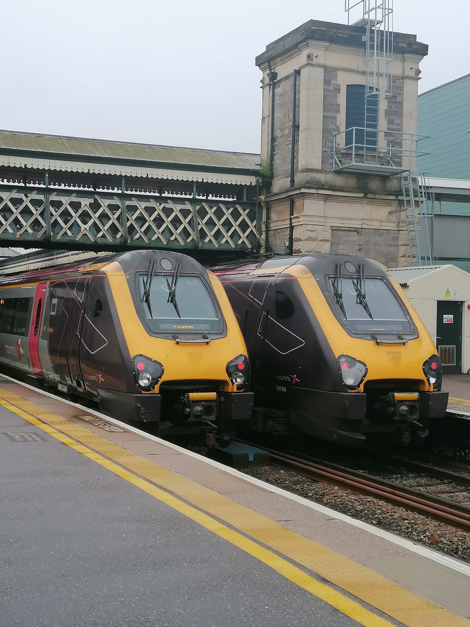 Refurbished CrossCountry Voyager 220033 at Exeter St Davids