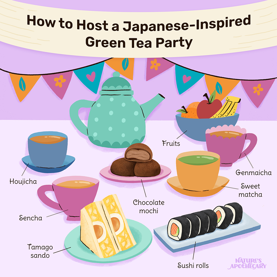 Japanese green tea party, anyone? 🍵🥹... - Nature's Apothecary