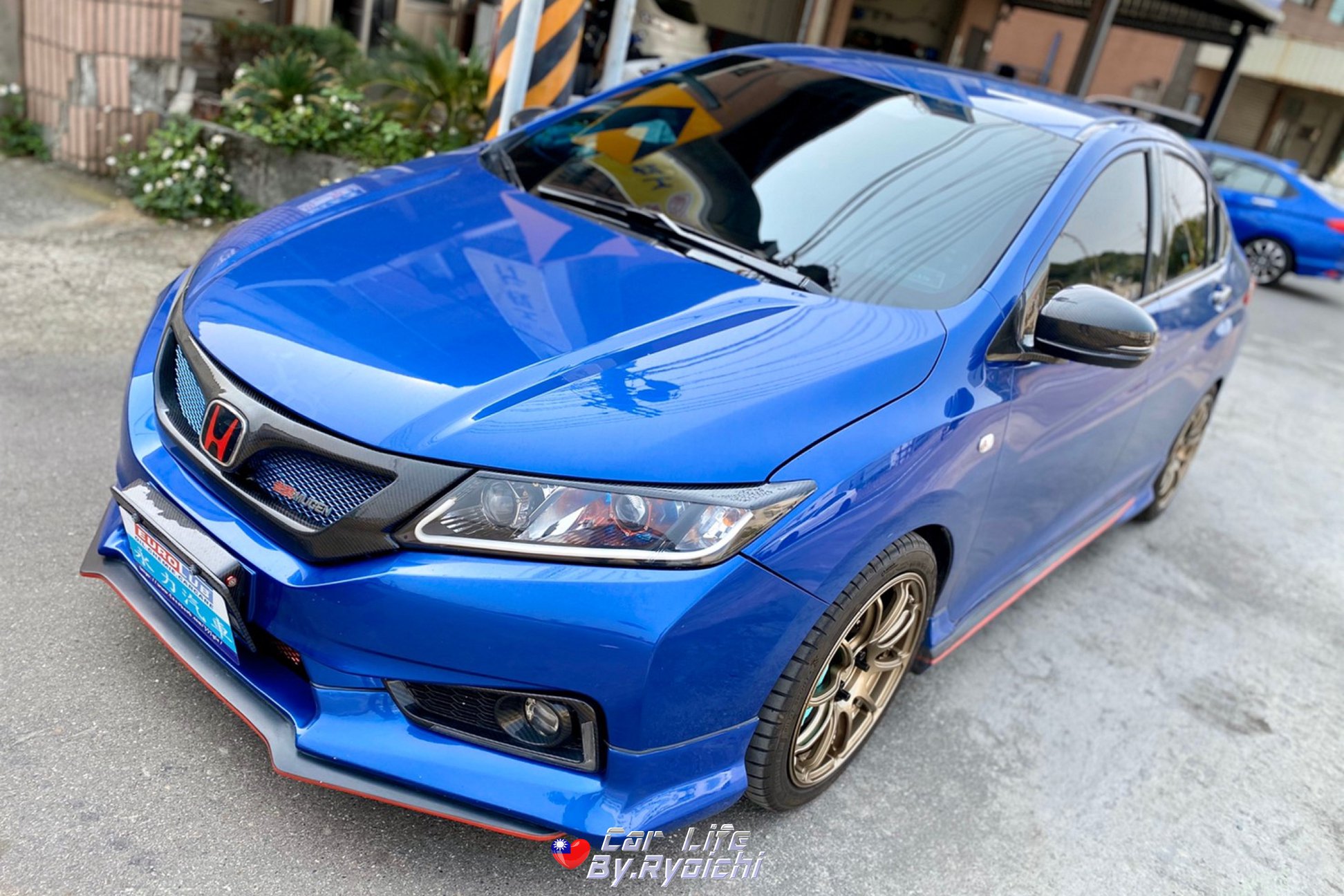 涼一（Shao Chen） - HONDA CITY GM6 實照 H.DRIVE-RACING 避震... | Facebook