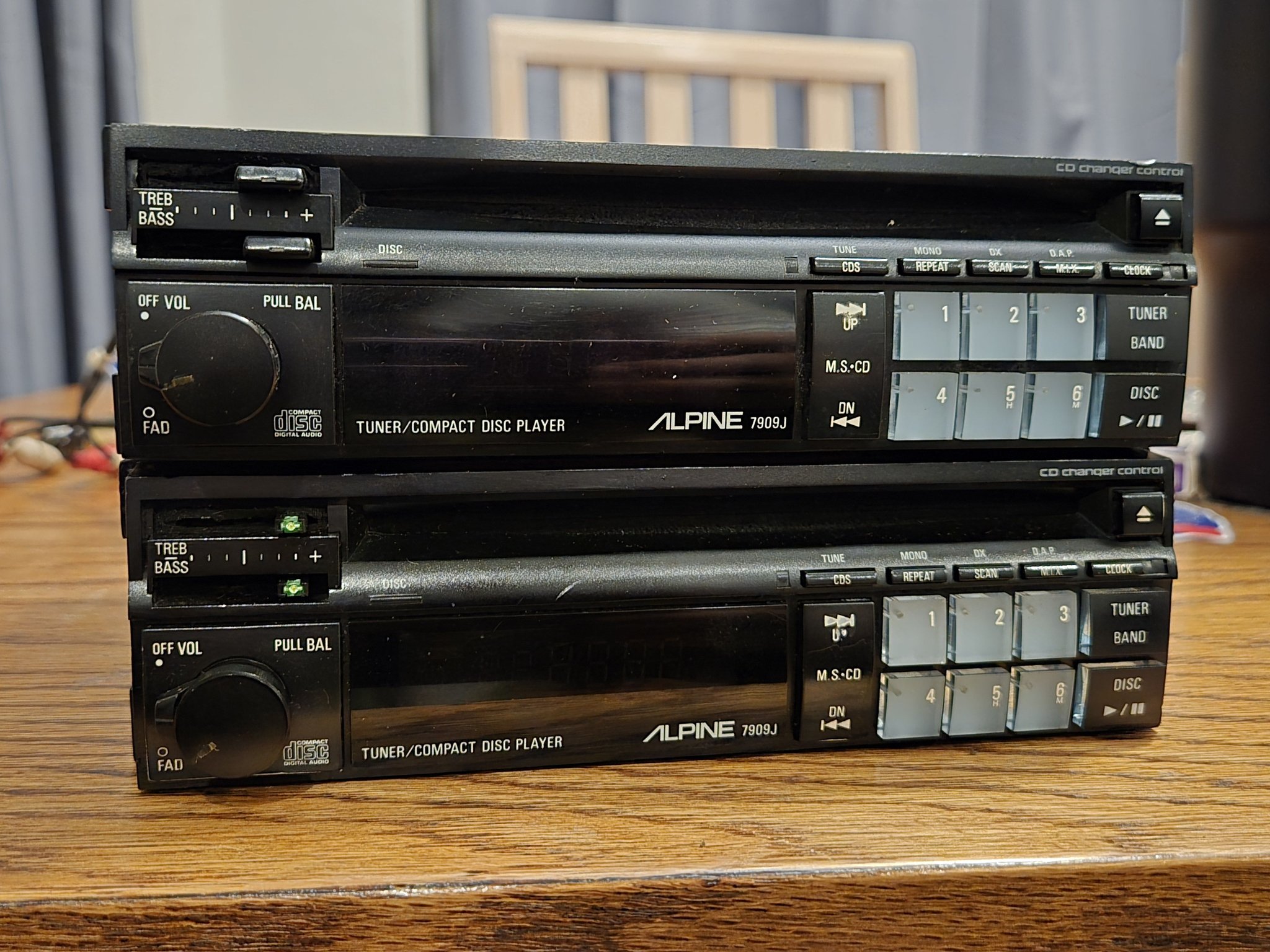 Alpine 7909J units purchased from Japan for refurbishment