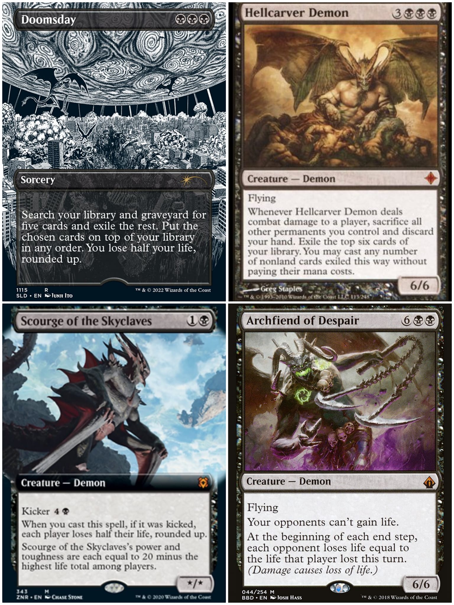 Can Sorrow's Path from The Dark be used as a win condition in a