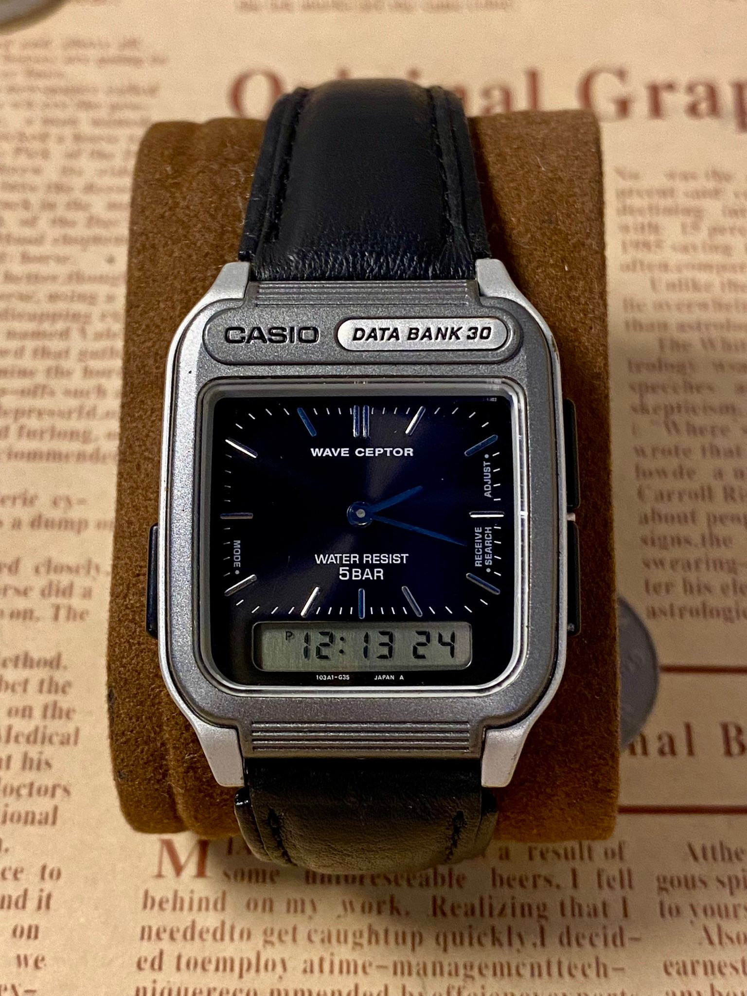 Casio Databank FKT-101 vintage watch for sale