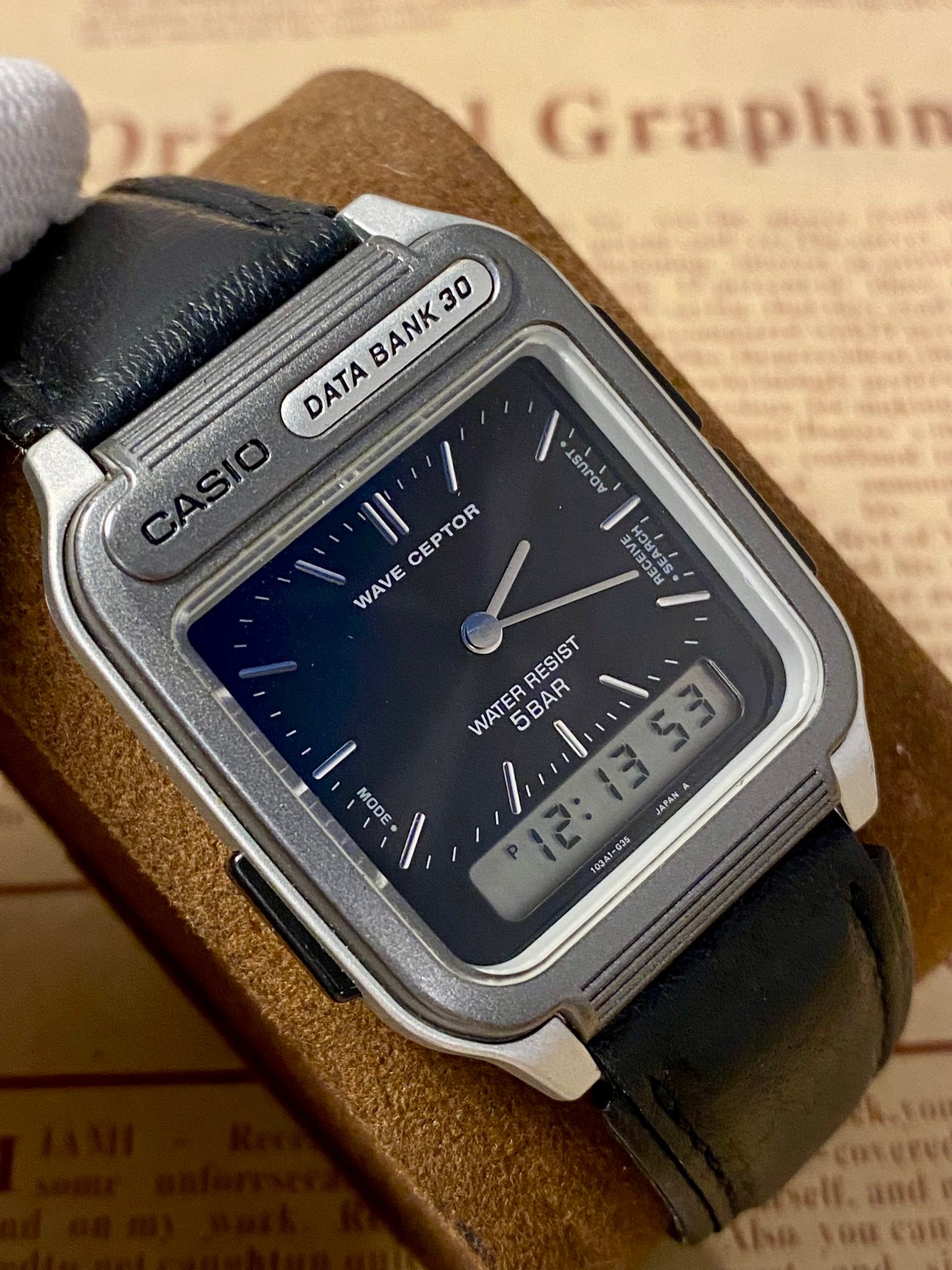 Casio Databank FKT-101 vintage watch for sale