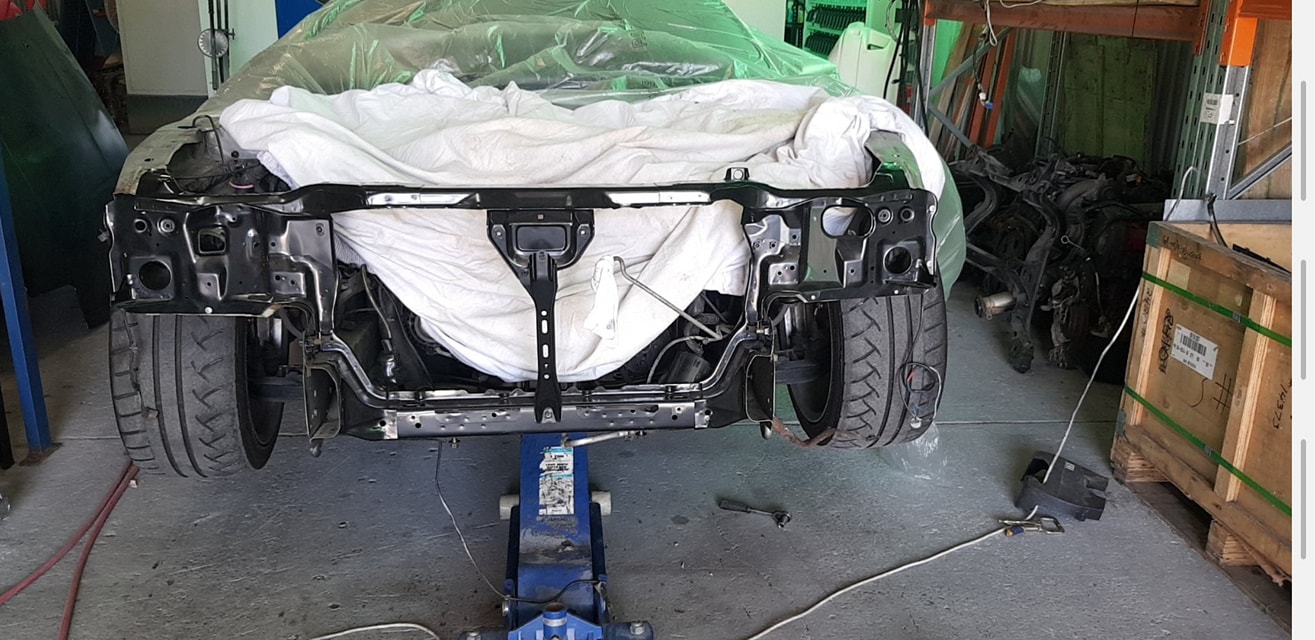 S13 getting a new radiator... - Garage 17 Smash Repairs